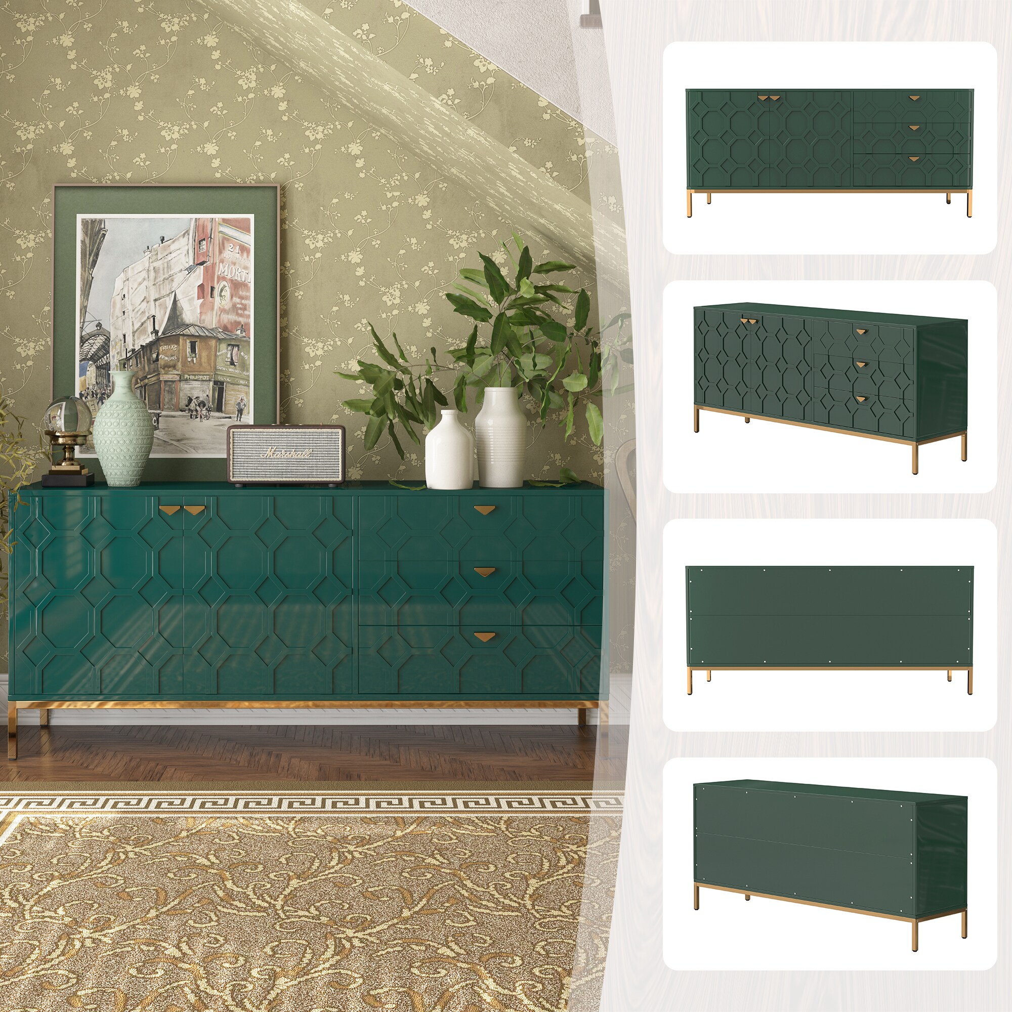 Clihome CL-JH-009018-GR-N dressers - View #12