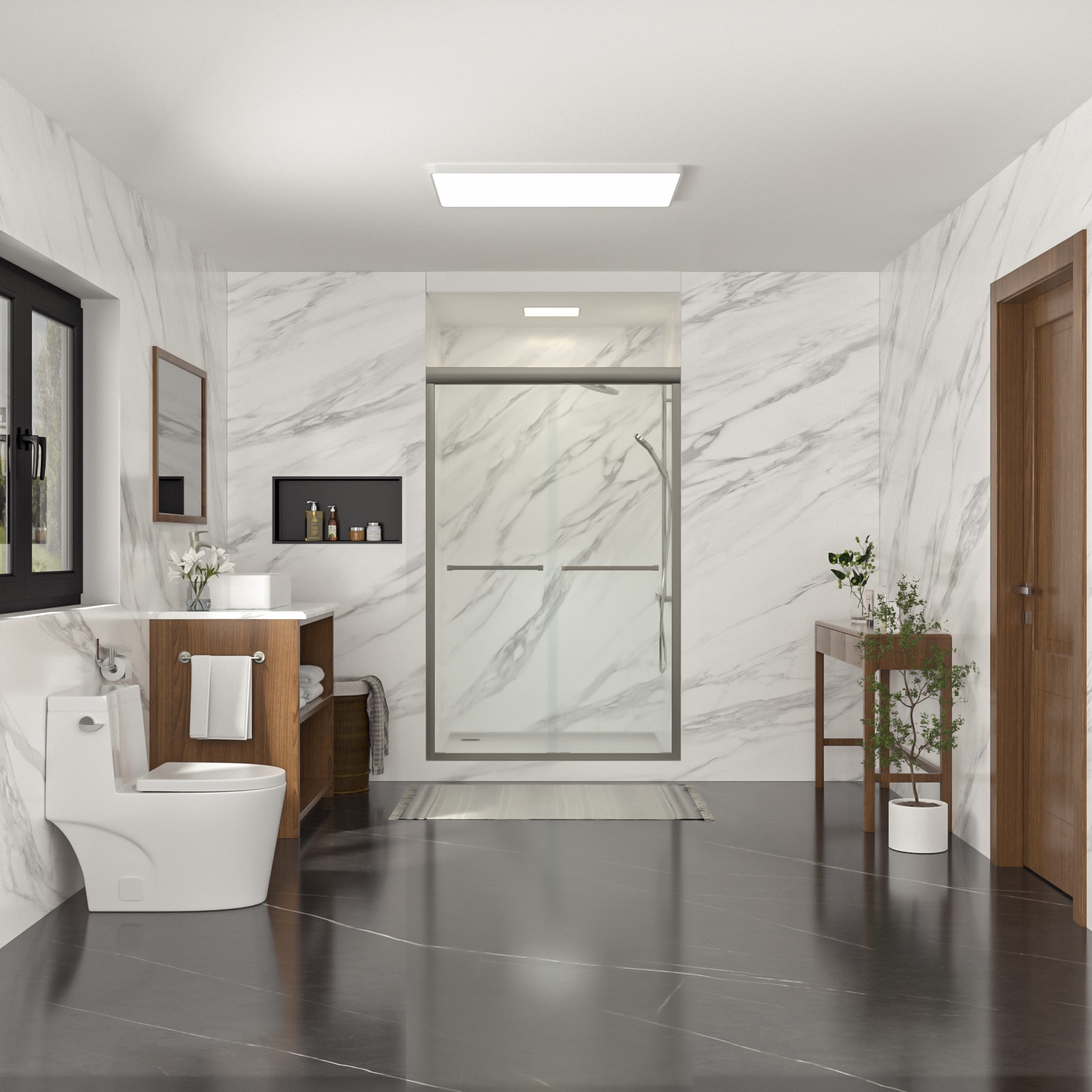 Lordear HRD-LD-6A22-48SS Shower-Doors - View #11