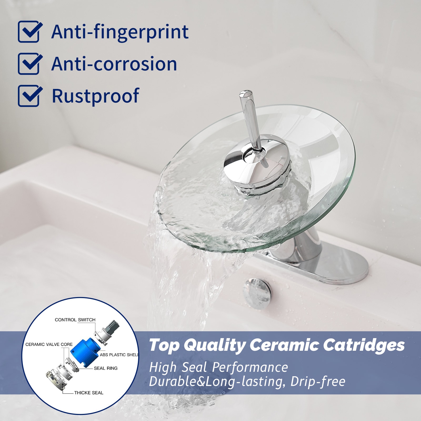 BWE A-96065-C Lavatory-Faucets - View #5