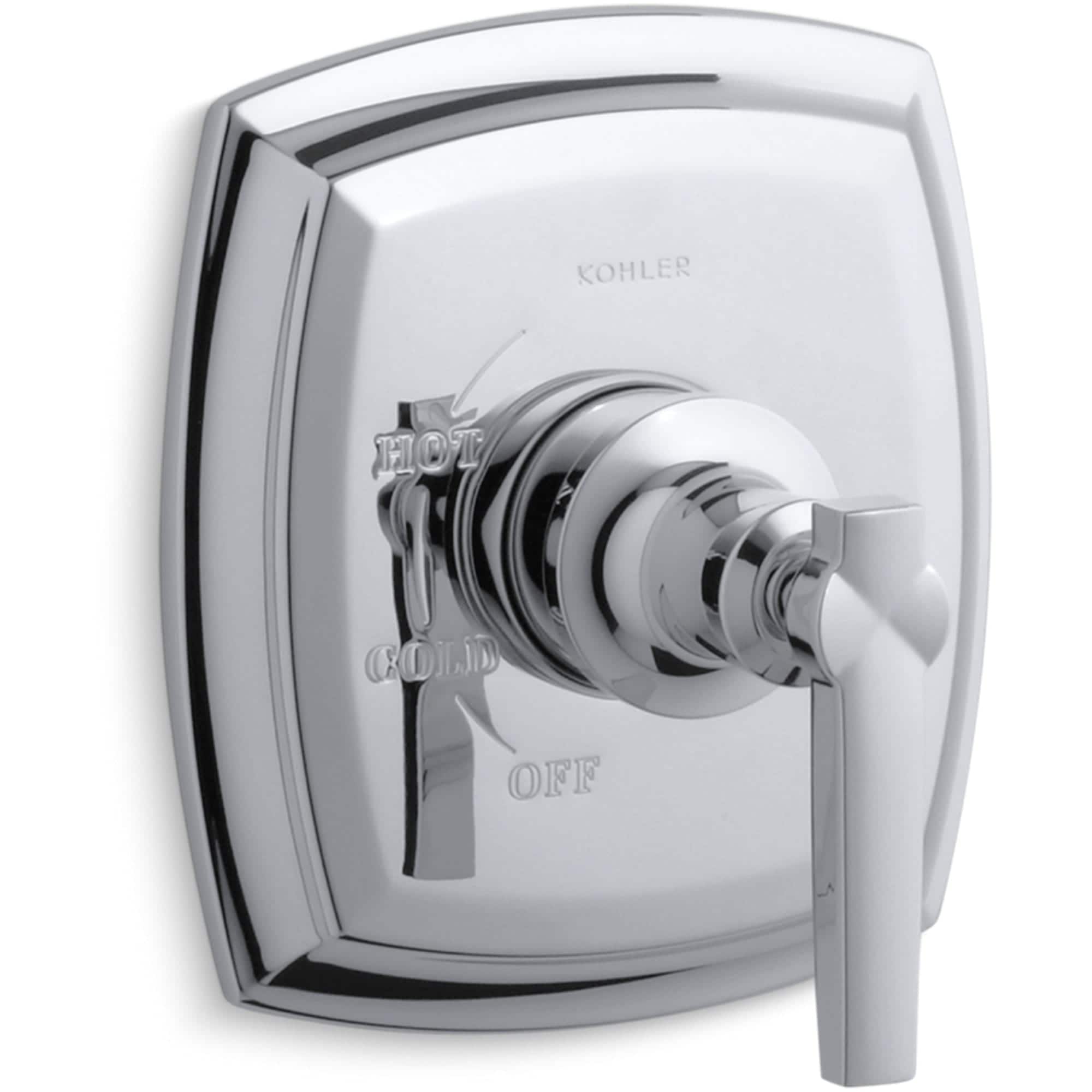 KOHLER TS16235-4-CP Polished Chrome Lever Shower Faucet Handle