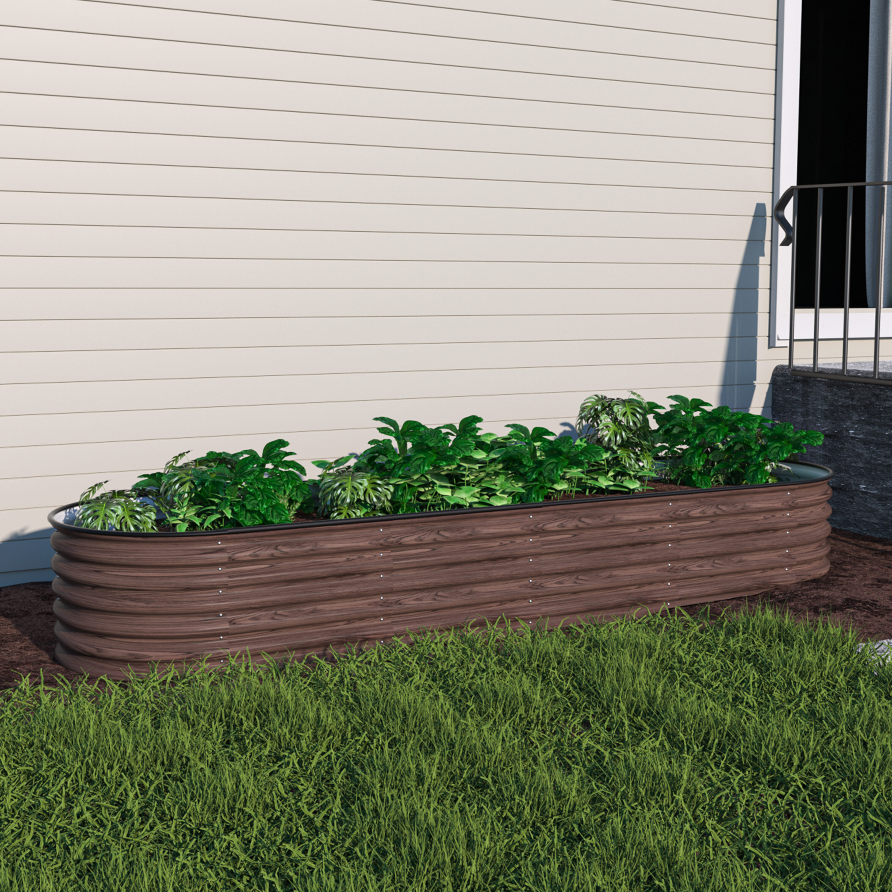 VEIKOUS PG0102-63-02GY Raised-Garden-Beds - View #2