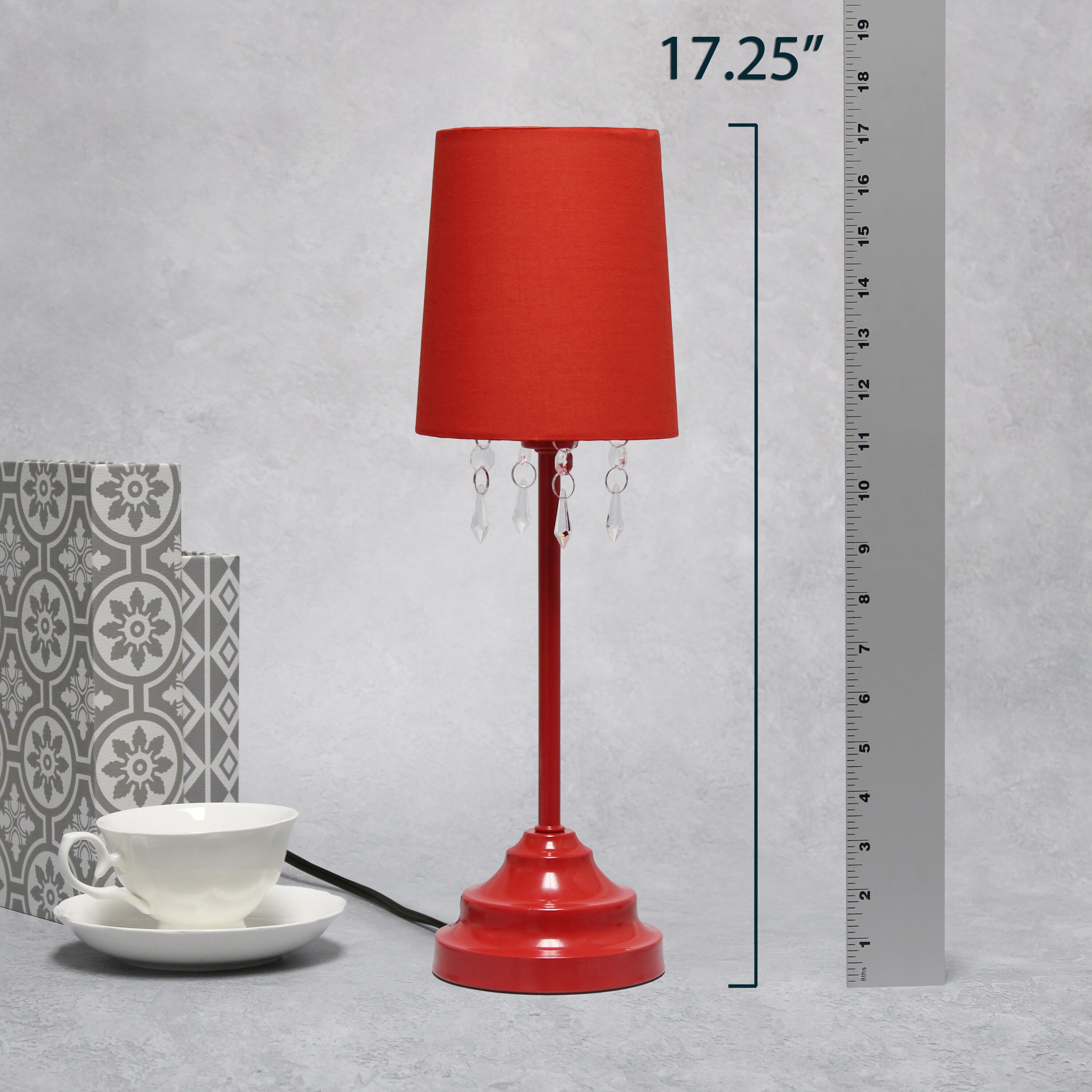 Simple Designs LT3018-RED Table-Lamps - View #8