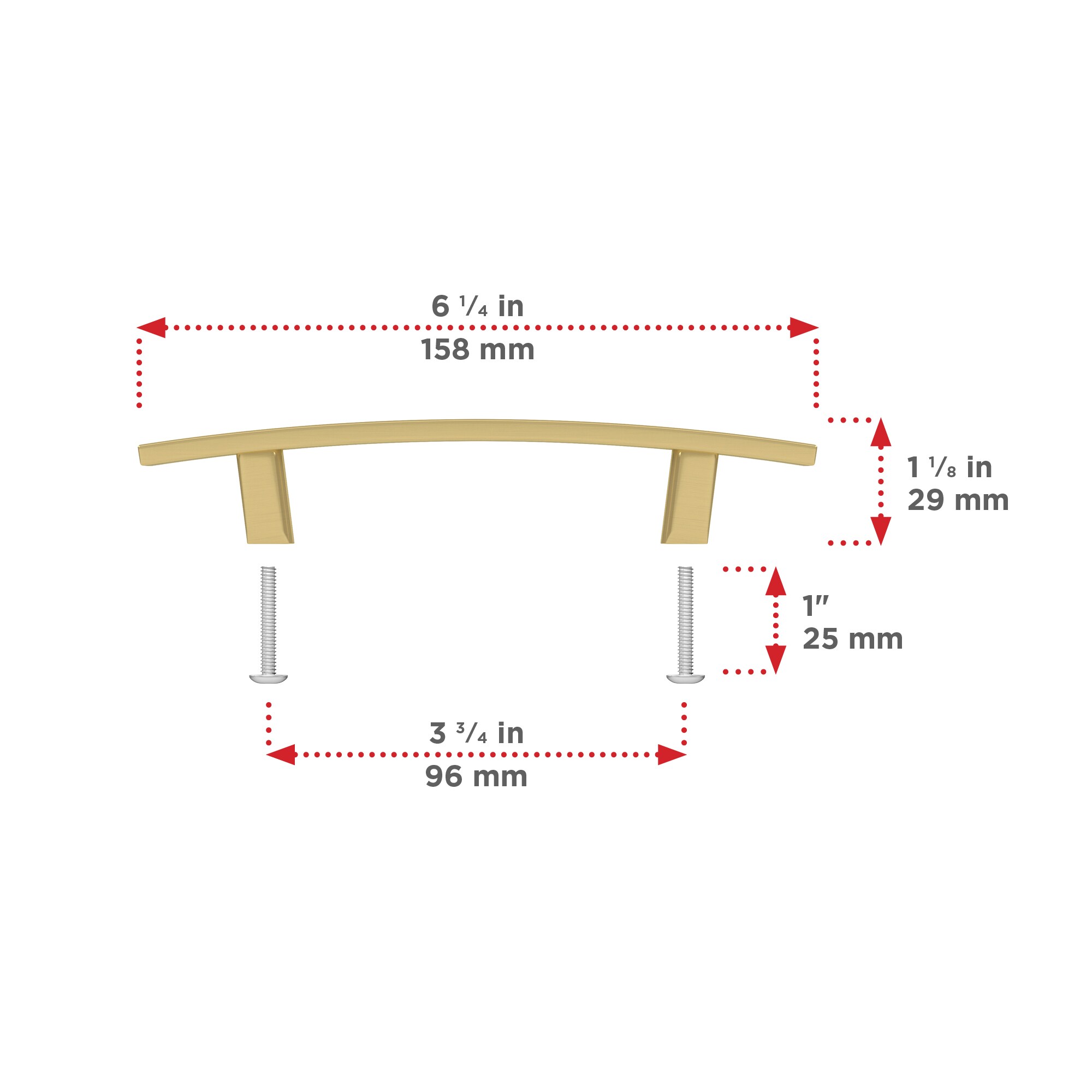 Richelieu BP65096160 Cabinet-Pulls - View #5