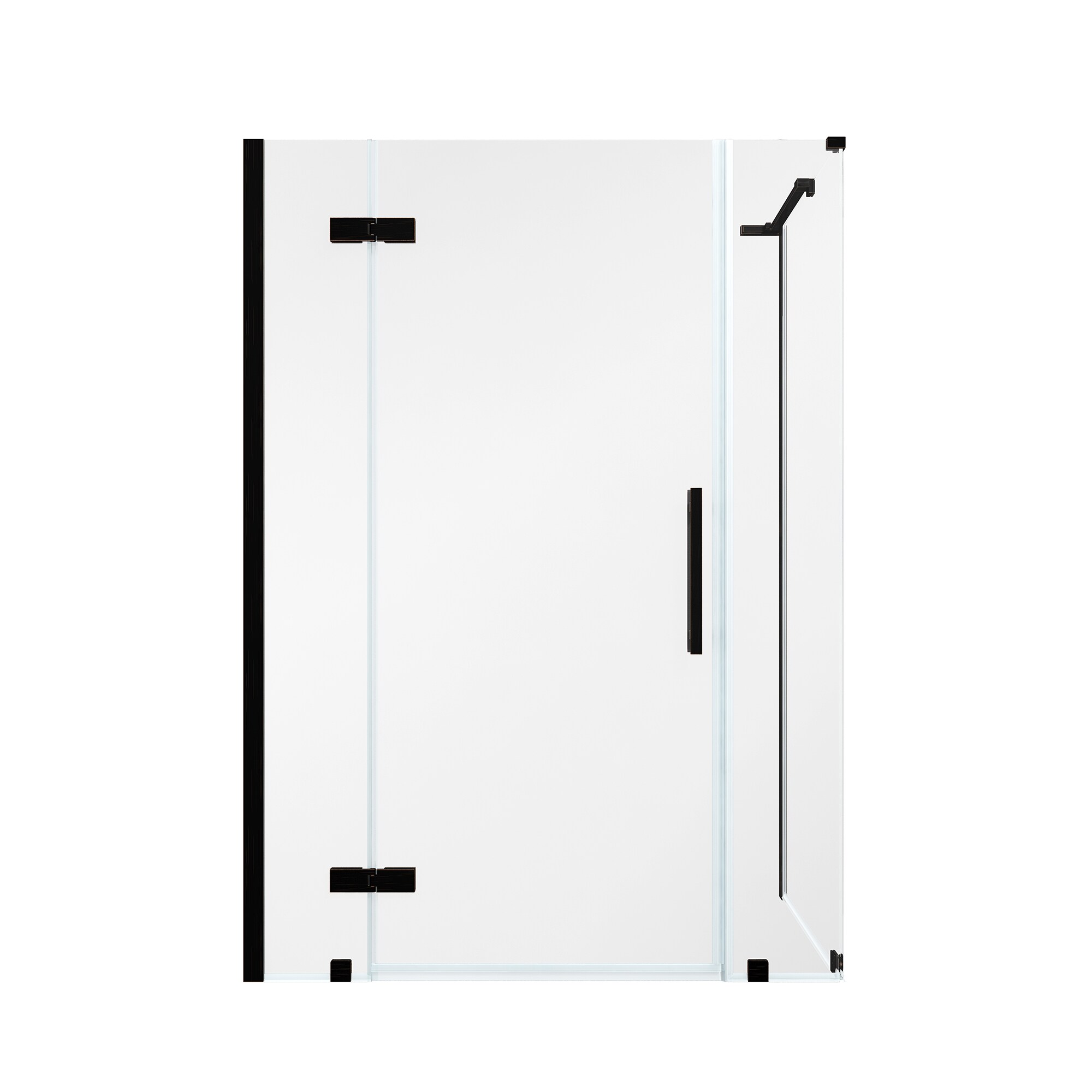 Endless Tampa Oil Rubbed Bronze Frameless Corner Shower Kit