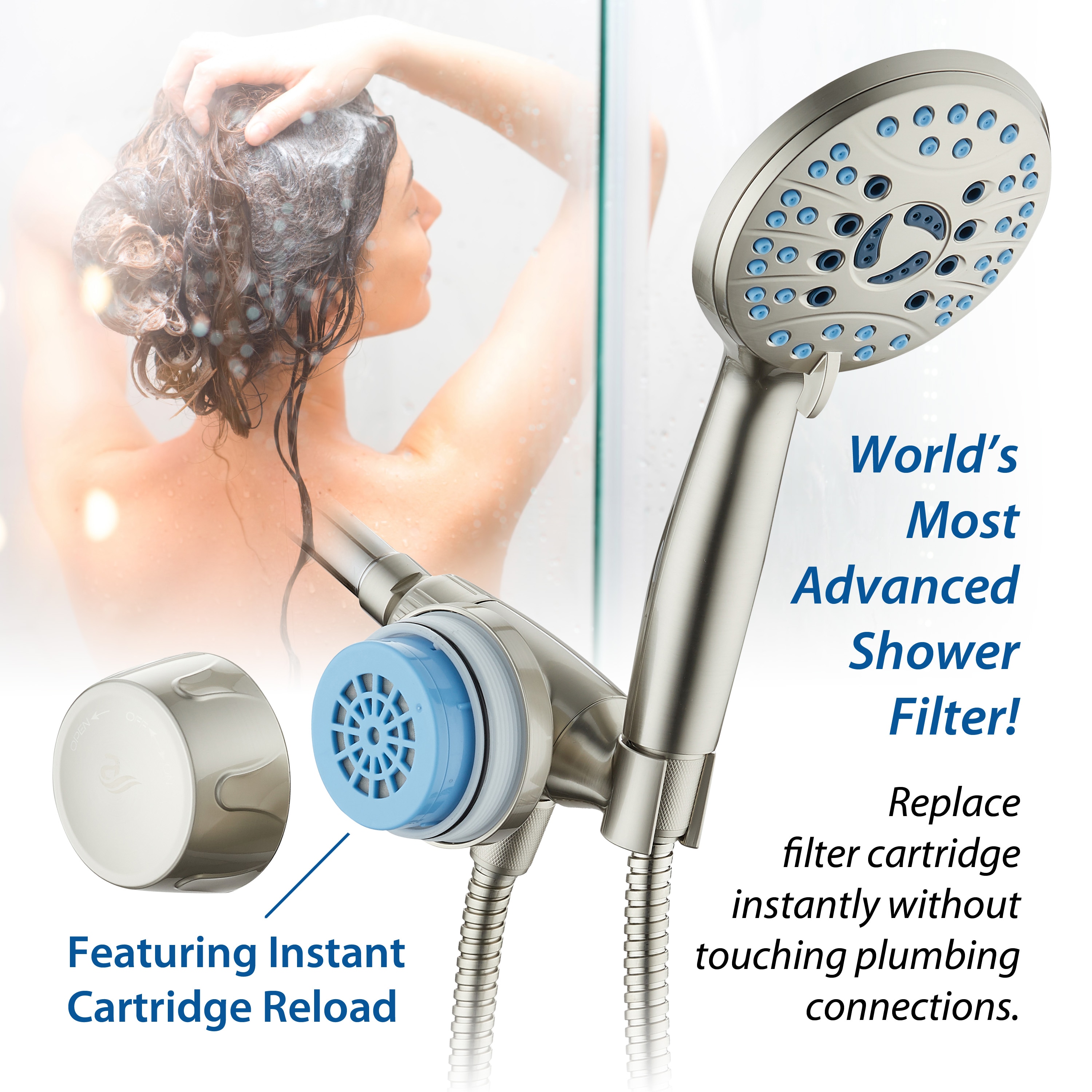 AquaCare 1322 Shower-Head-Filters - View #3