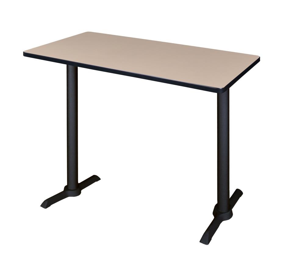 Regency MCTRCT4824BE Training Off-white 4-Person Training Table (48-in W x 42-in H)