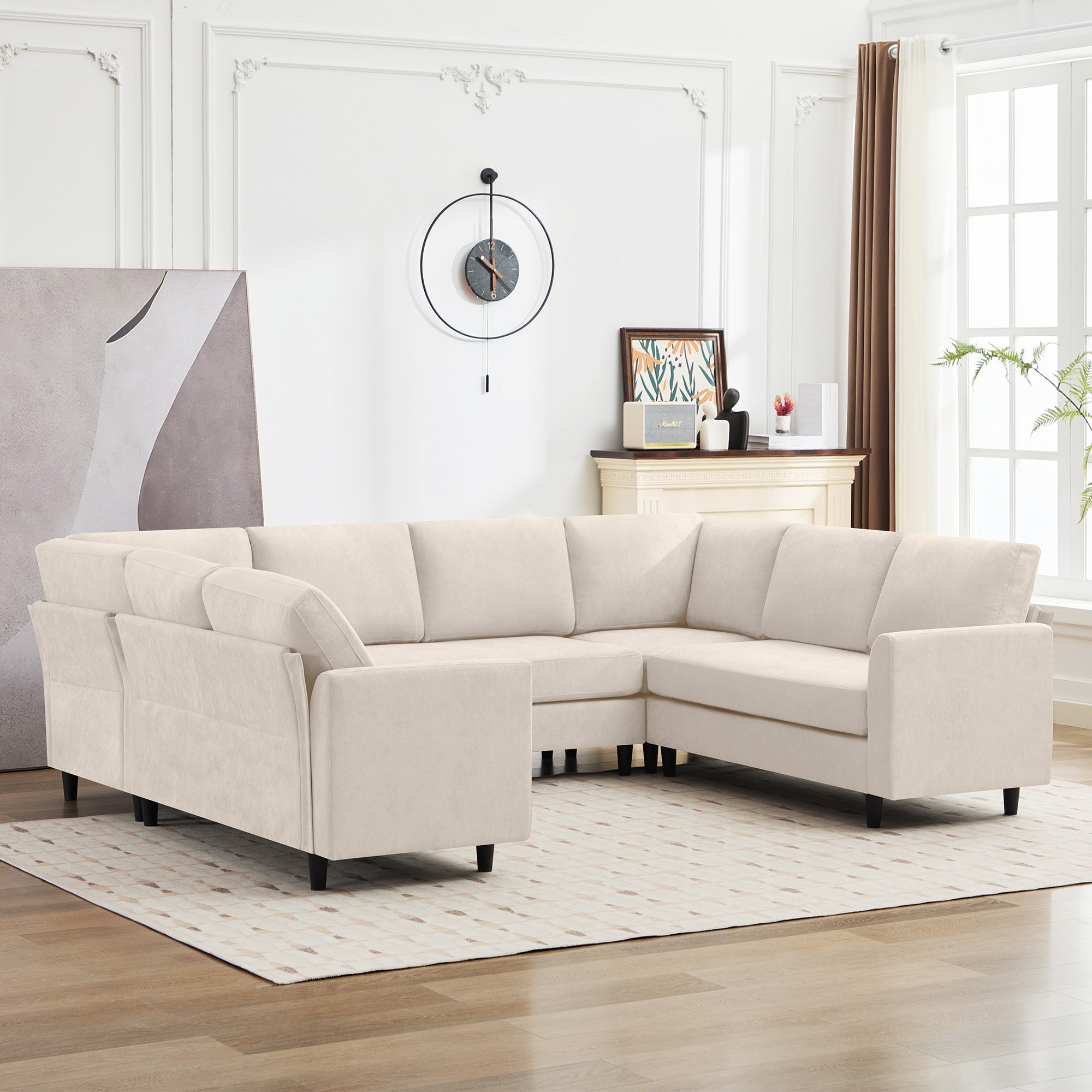 VOUA SAF-WNSZJ-BE Sofas-Loveseats - View #3