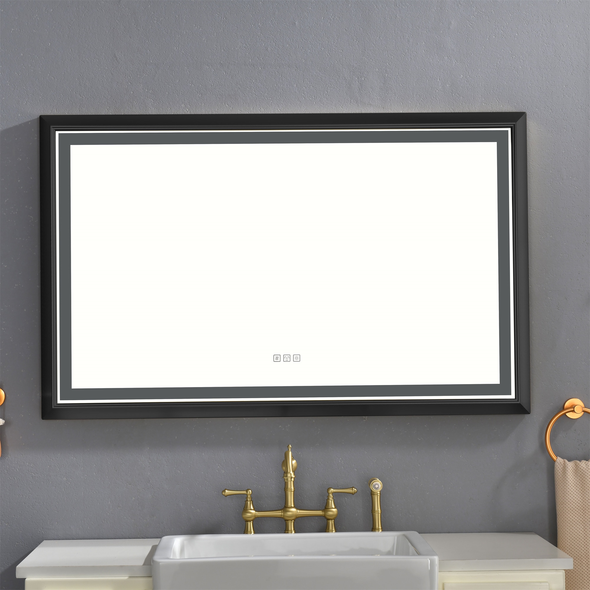 BABOOM BOM-0122120-OR Framed-Bath-Mirrors - View #7