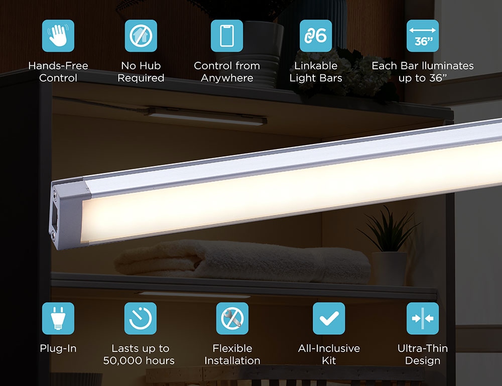 BLACK+DECKER LEDUC9-6CCT-ACK Led-Cabinet-Lighting - View #6