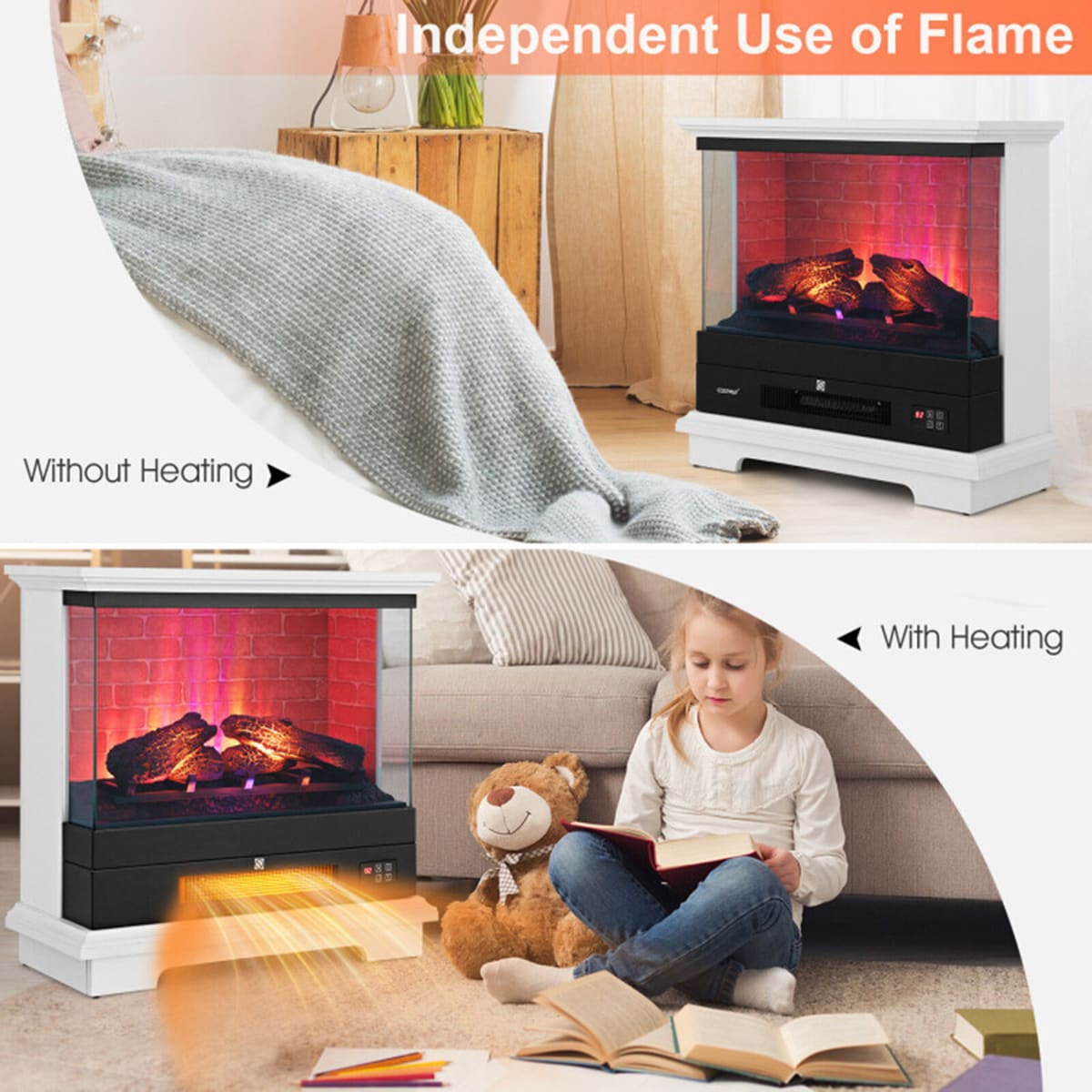 Clihome CL-WHUS-10179 Electric-Fireplaces - View #10