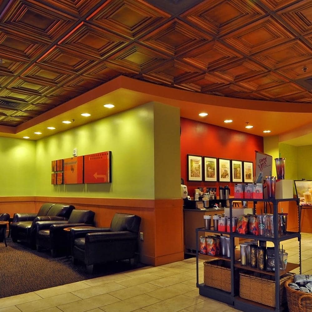 From Plain to Beautiful in Hours DCT05AC-24X24-10 Ceiling-Tile - View #3