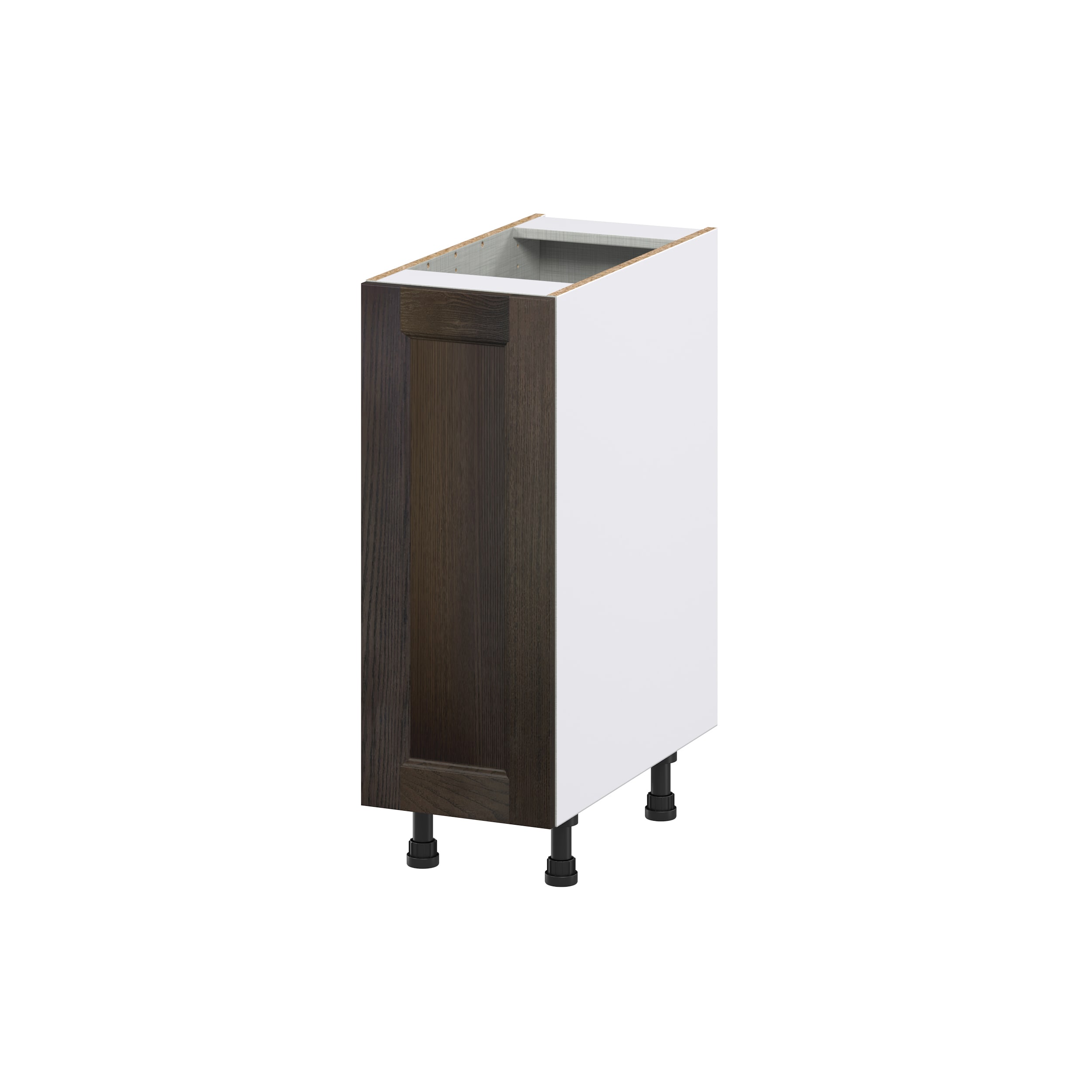 Hugo&Borg DSB12FHPOR-MO Montclaire 12-in W x 34.5-in H x 25-in D Wood Pull-out cabinet Base Fully assembled Cabinet (Recessed Panel Shaker)
