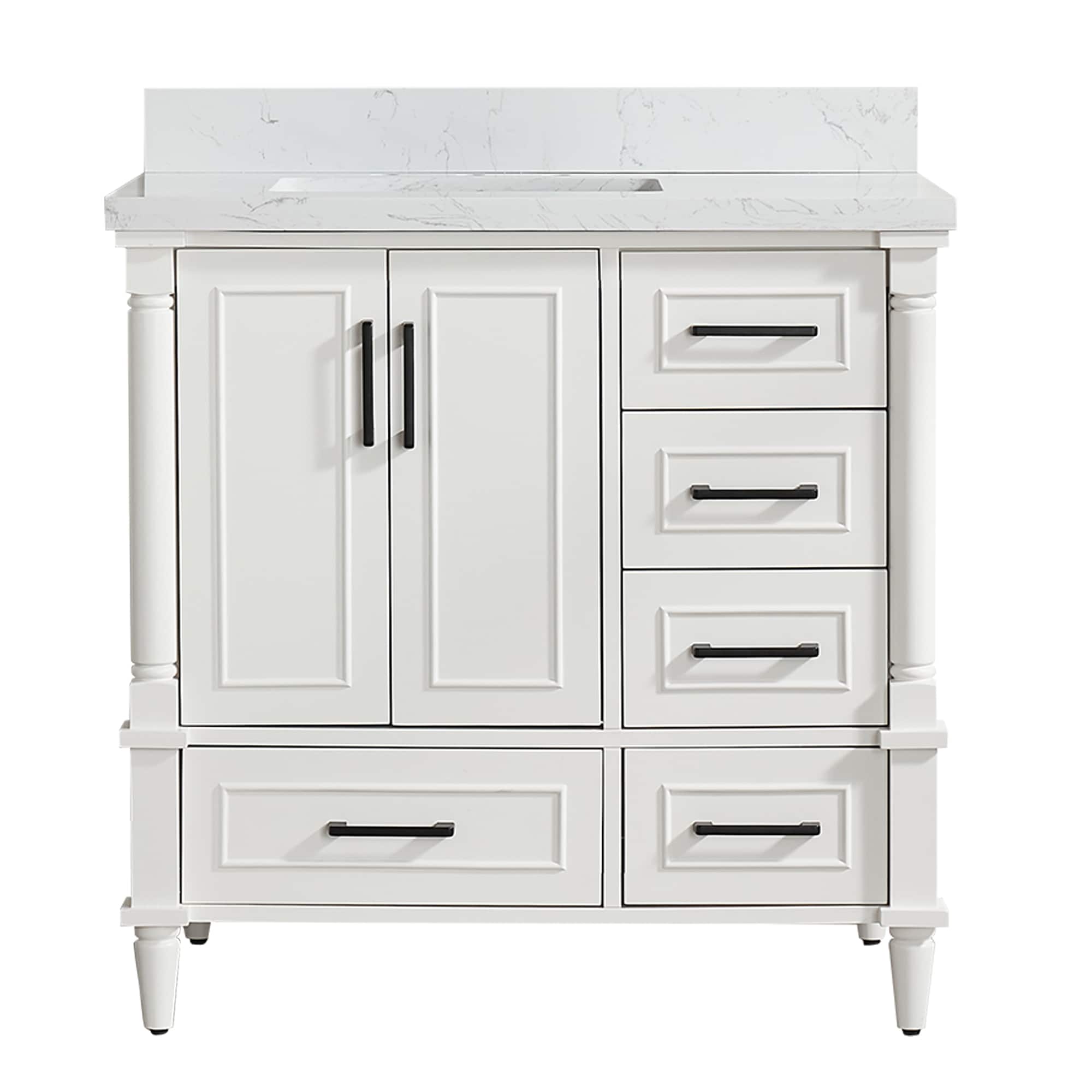 WELLFOR WA-9648-DH Bath-Vanity-Combo - View #4