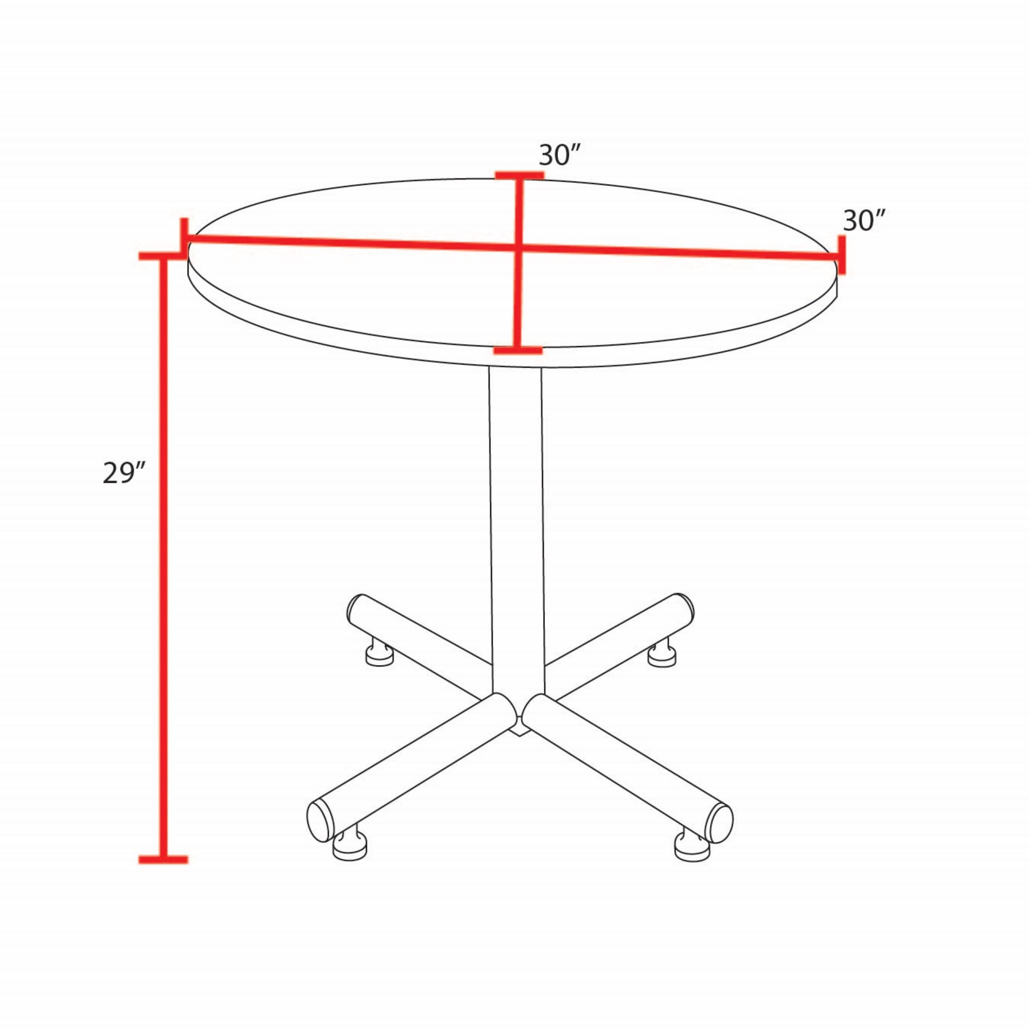 Regency TKB30RNDPL44GY Office-Tables - View #8
