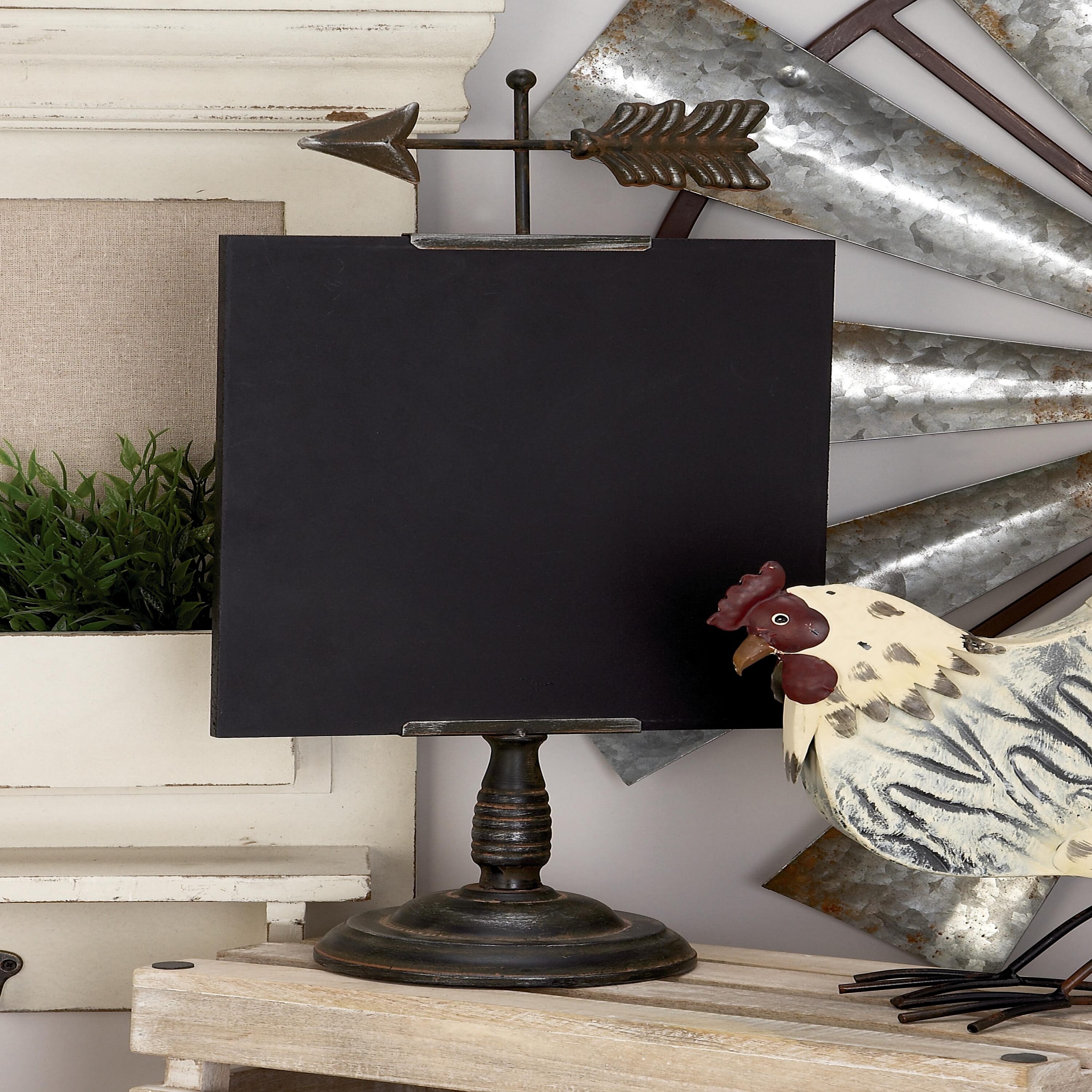 Grayson Lane 95200 Black Iron Farmhouse Decor set