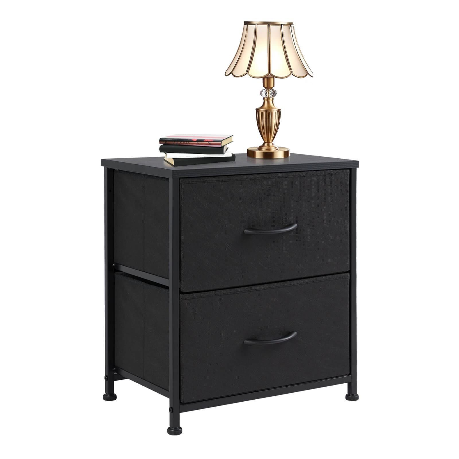 Flynama L-138122 Black 2 -Drawer Combo dresser