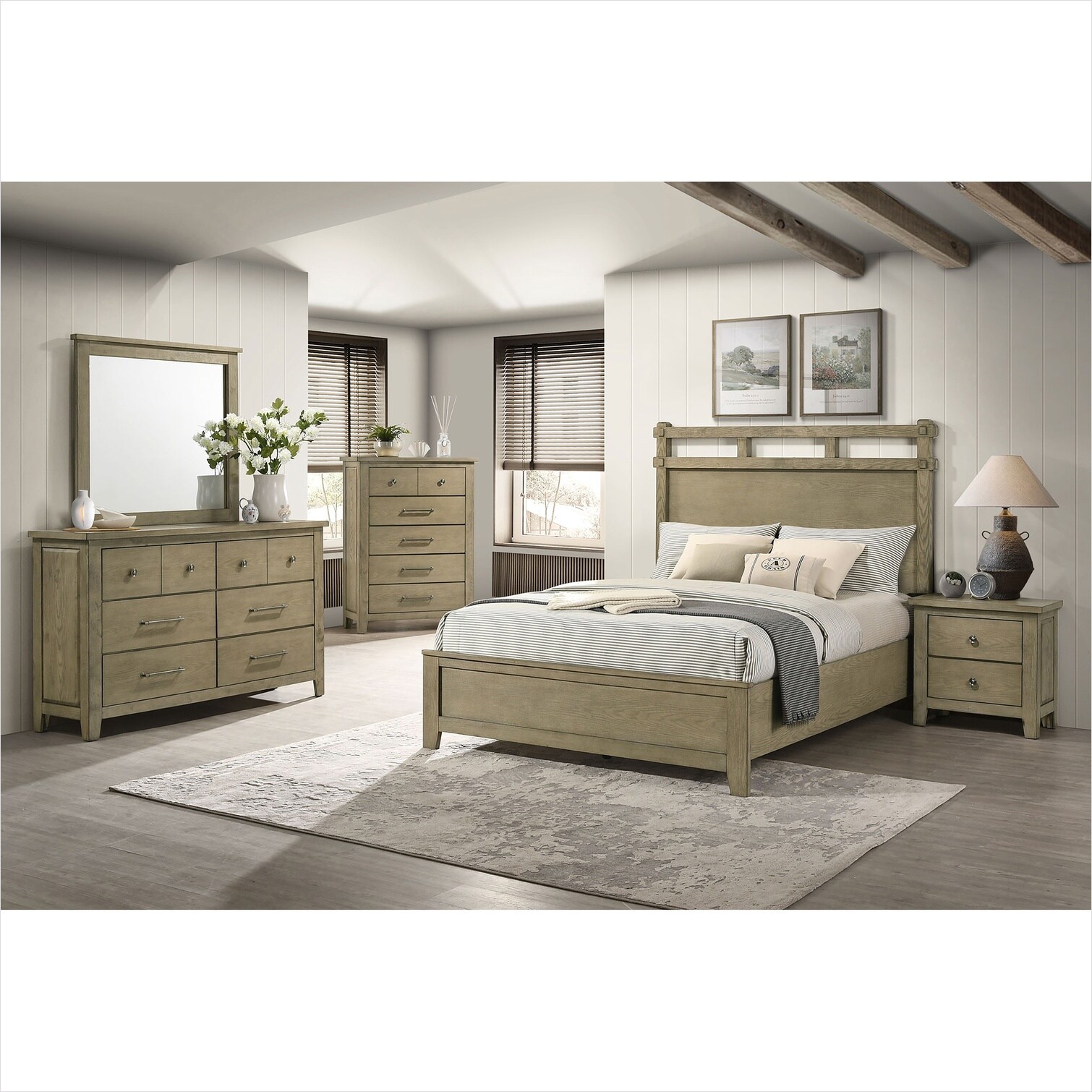 SunJet S82YCVICV2GW nightstands - View #3