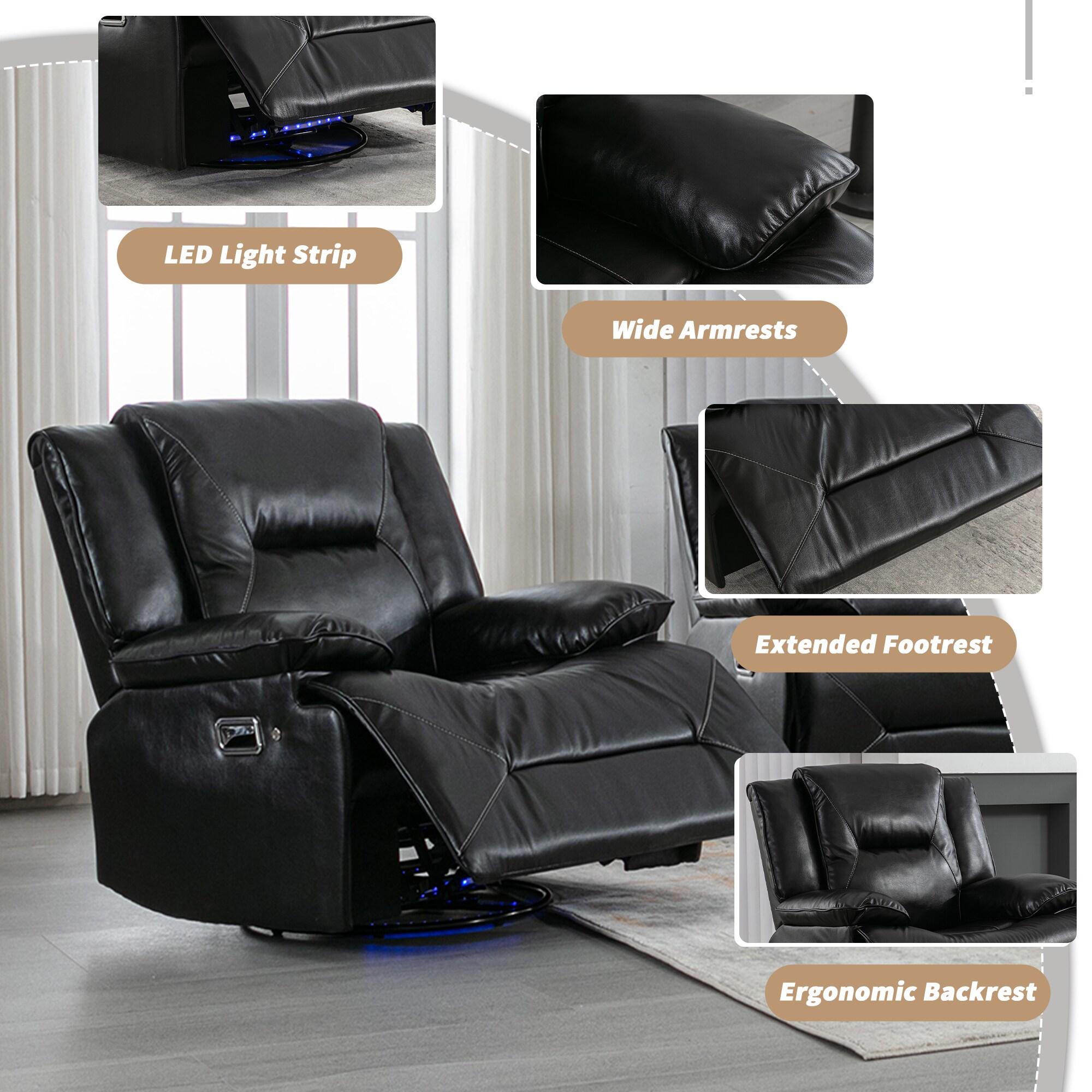 LOVMOR SF-WO-WF323621AAB recliners - View #9