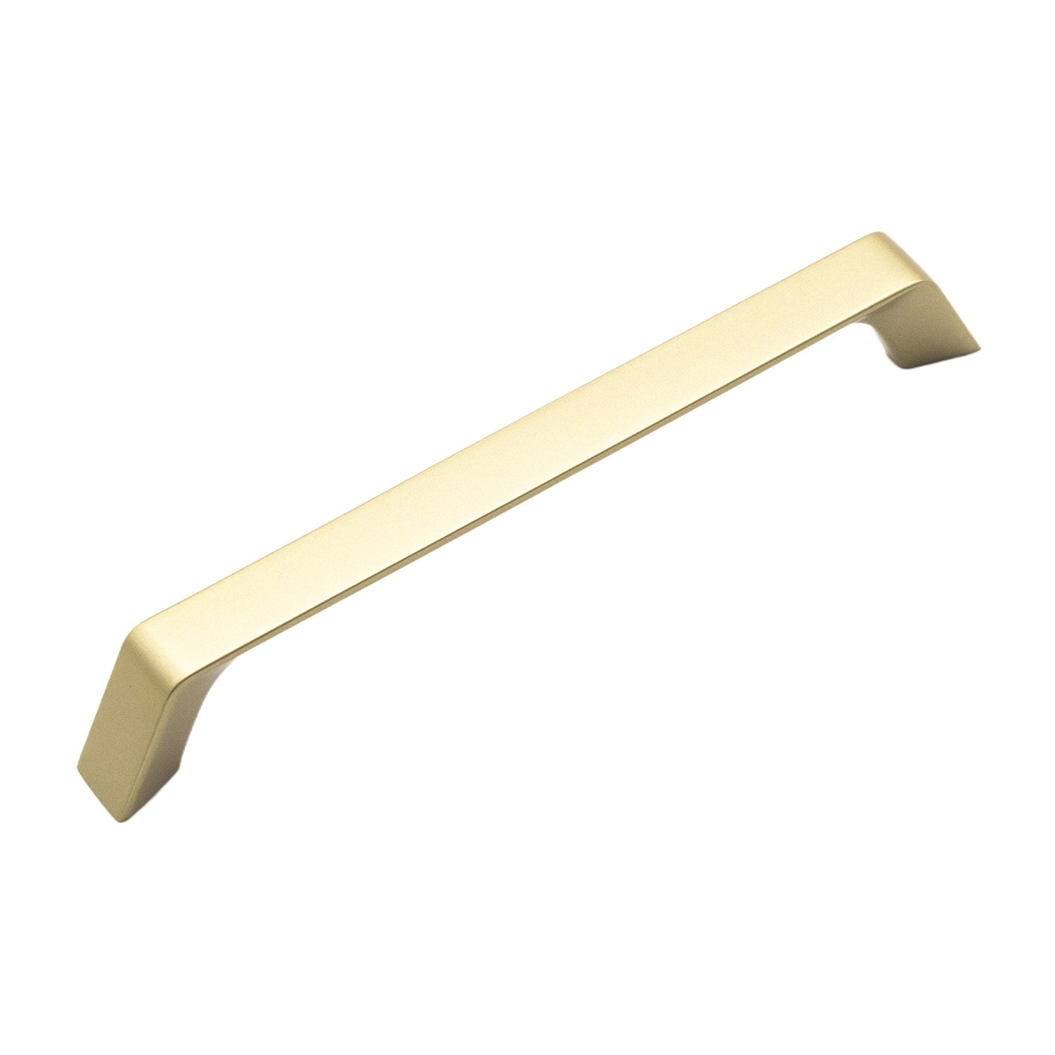Hickory Hardware Heritage Designs Prism 7-9/16-in , 192mm Center to Center Brushed Golden Brass Rectangular Bar Drawer Pull #R080335BBX