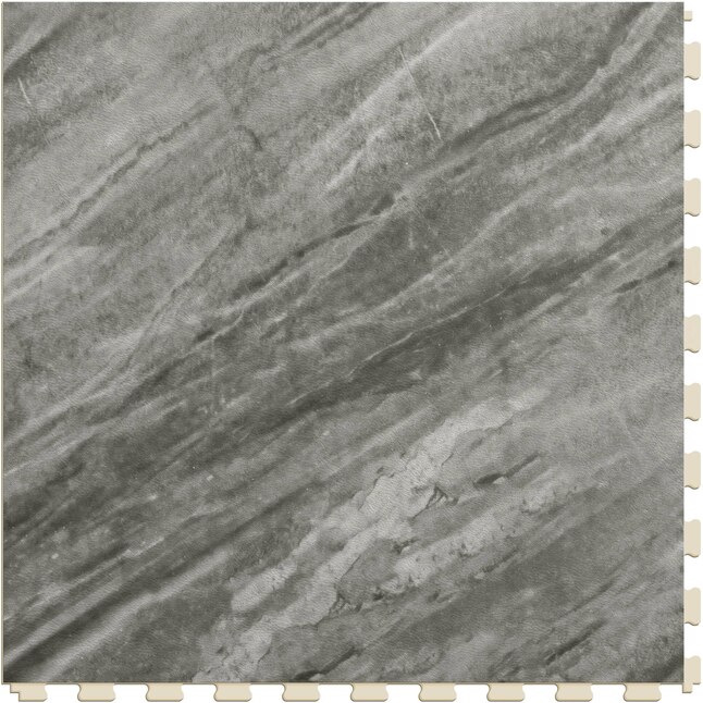 Perfection Floor Tile Gemstone Collection Border Opal/Satin 20-in x 20-in Water Resistant Interlocking Luxury Flooring (16.7-sq ft) Perfection Floor Tile Gemstone Collection Border Opal/Satin 20-in x 20-in Water Resistant Interlocking Luxury Flooring (16.7-sq ft)
