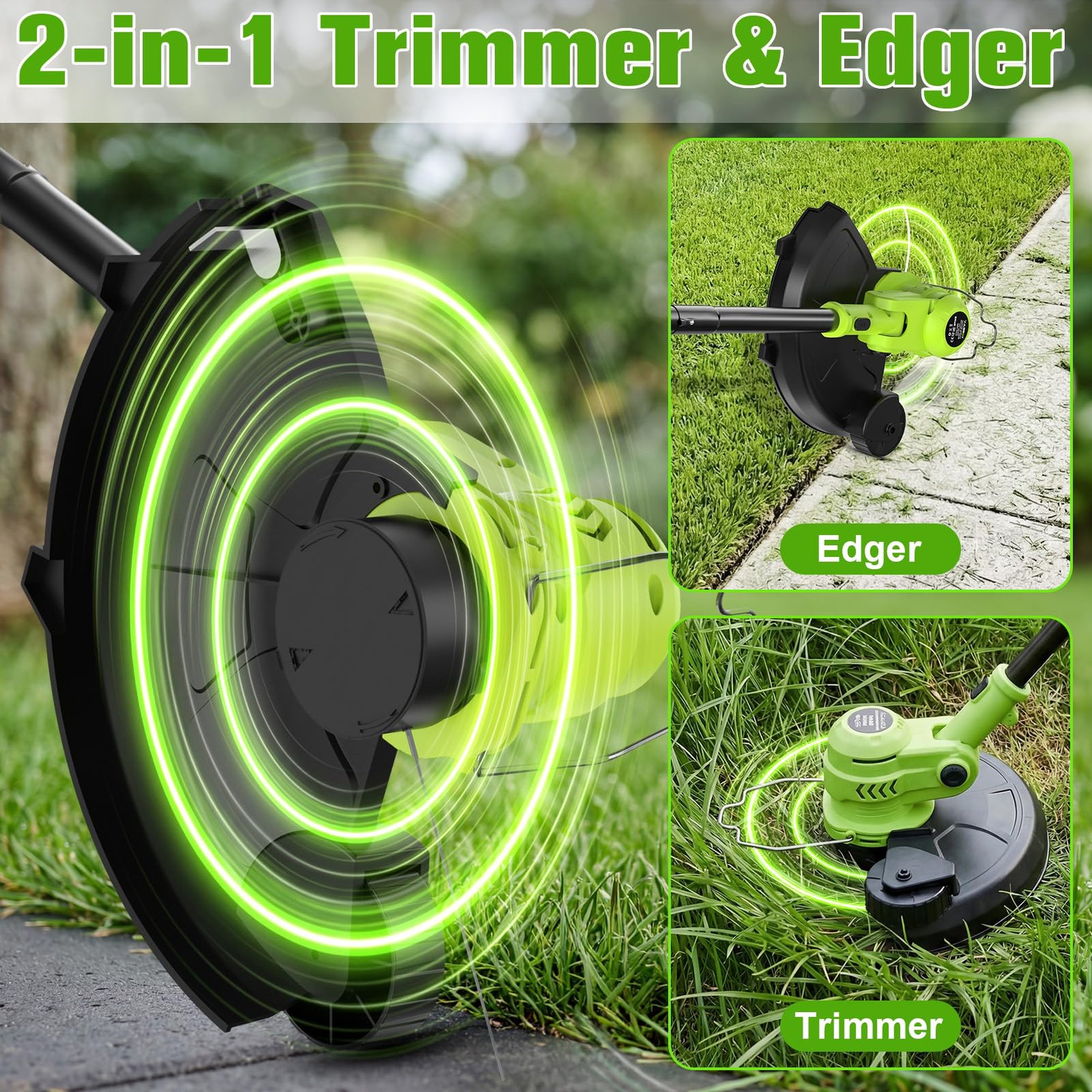 Numhew NHBEN408964 Cordless-String-Trimmers - View #3