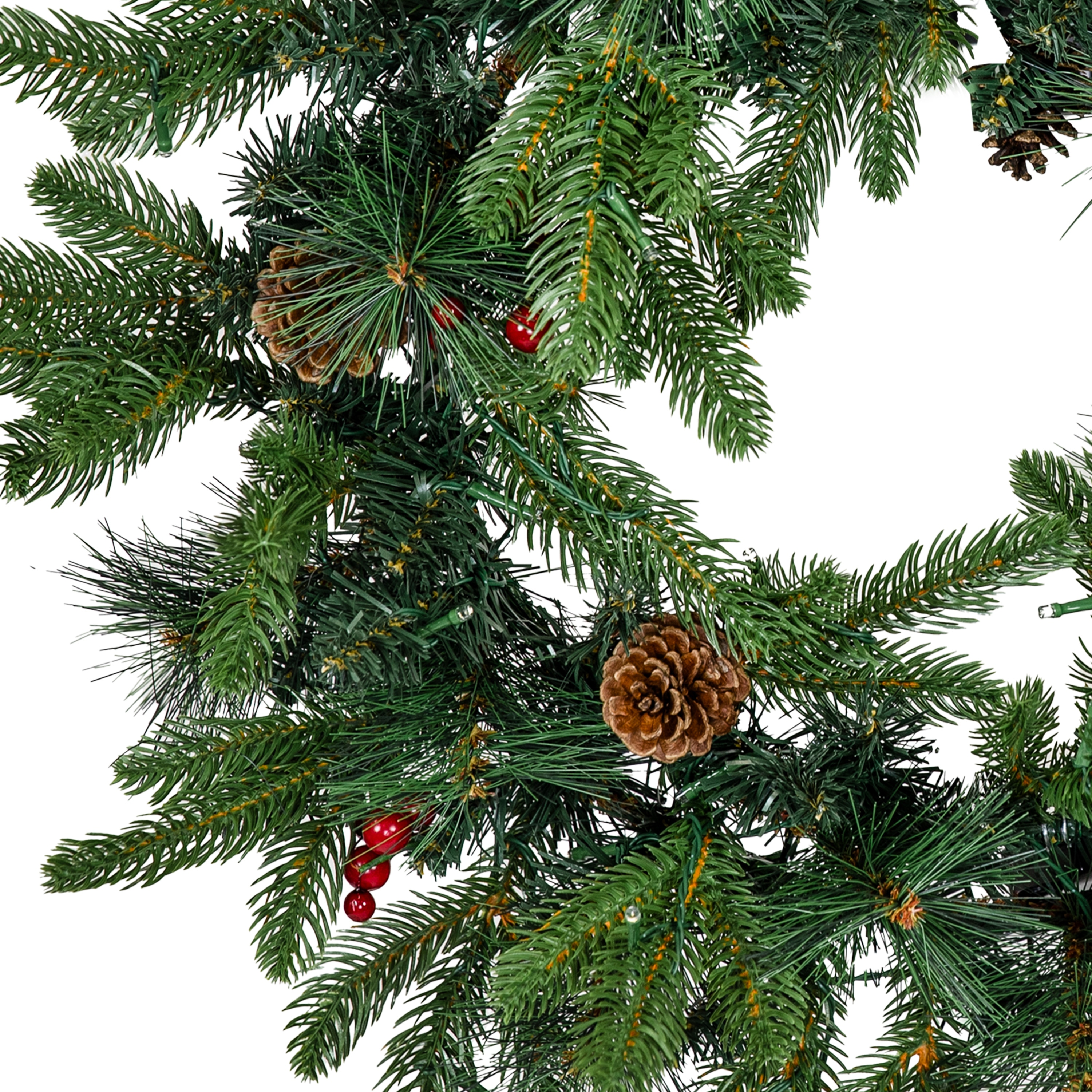 Sunnydaze Decor LSR-0311 Artificial-Christmas-Wreaths - View #11