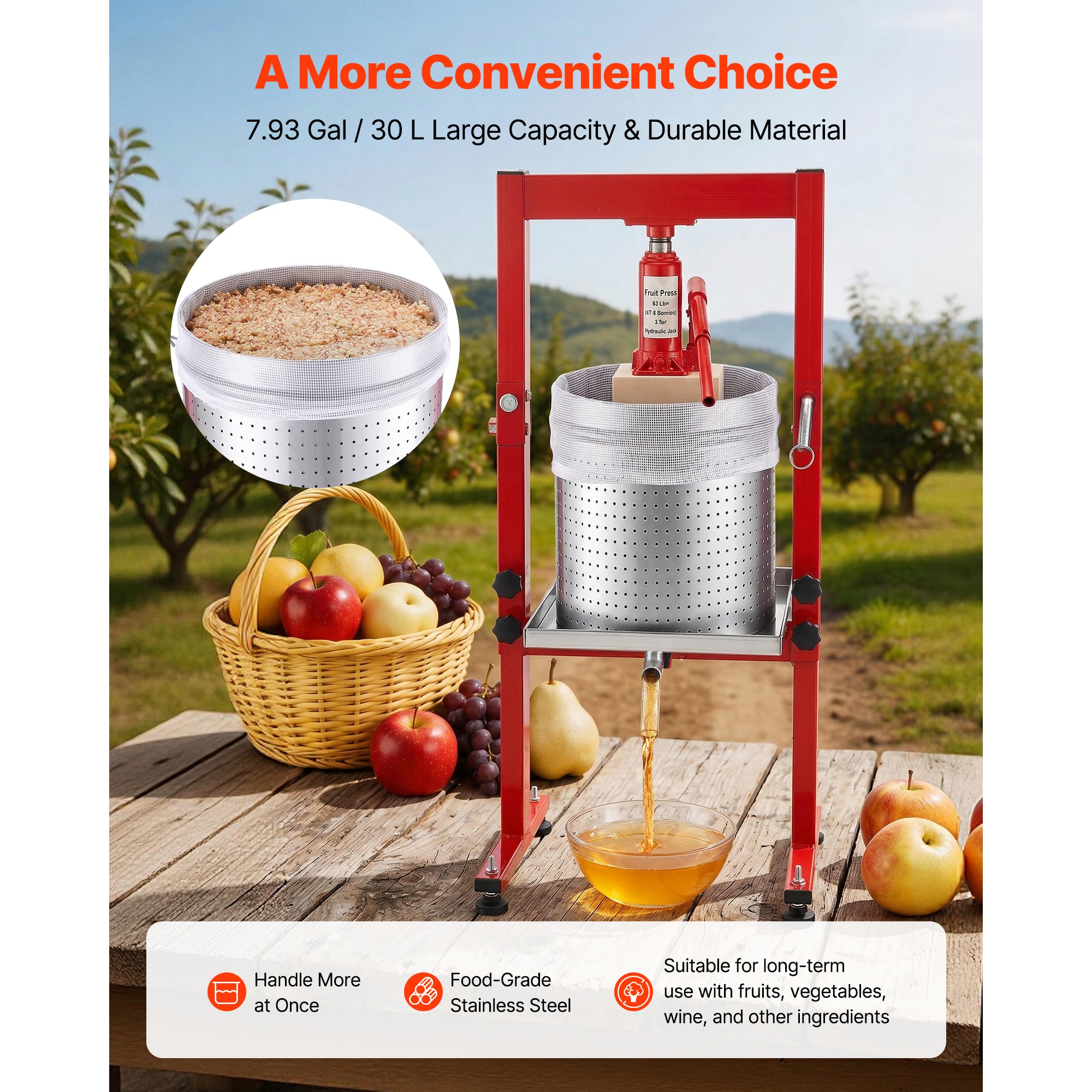 VEVOR SCGJYZJBXGLS18328V0 juicers - View #2