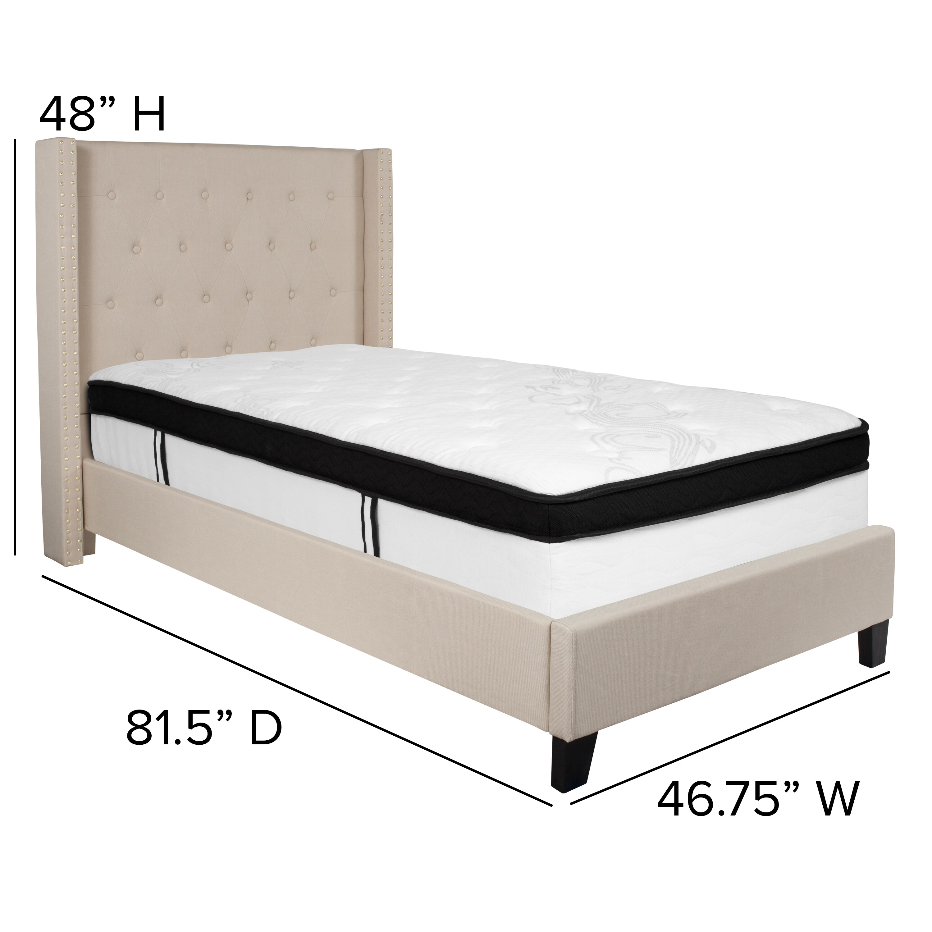 Flash Furniture 889142669319 beds - View #3