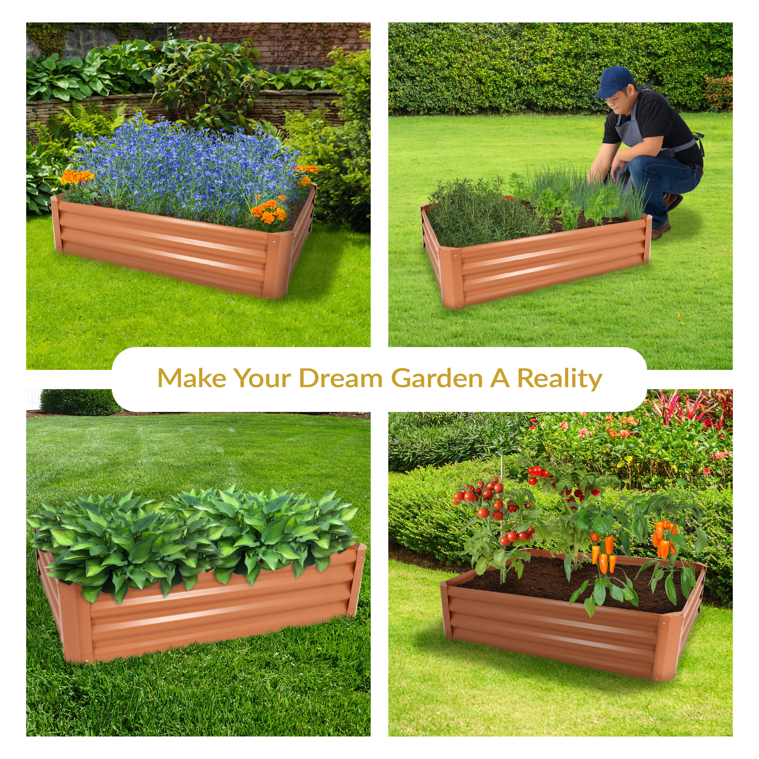 Sunnydaze Decor RCM-774 Raised-Garden-Beds - View #7