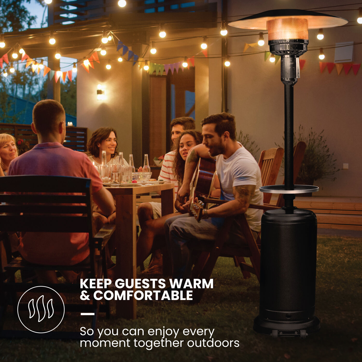 Hanover HAN004BLK Outdoor-Gas-Patio-Heaters - View #9