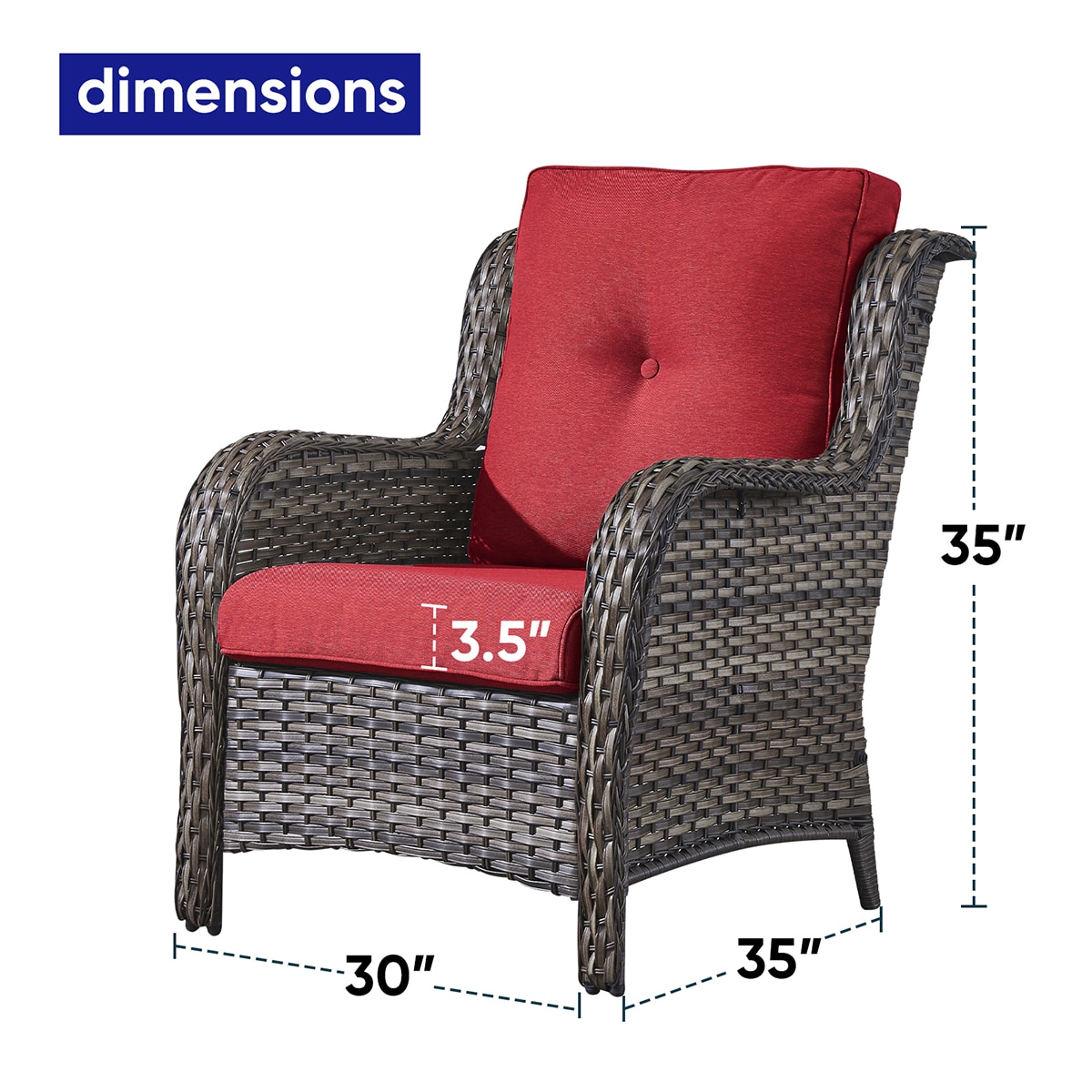 Rilyson FS017-5 Patio-Chairs - View #4
