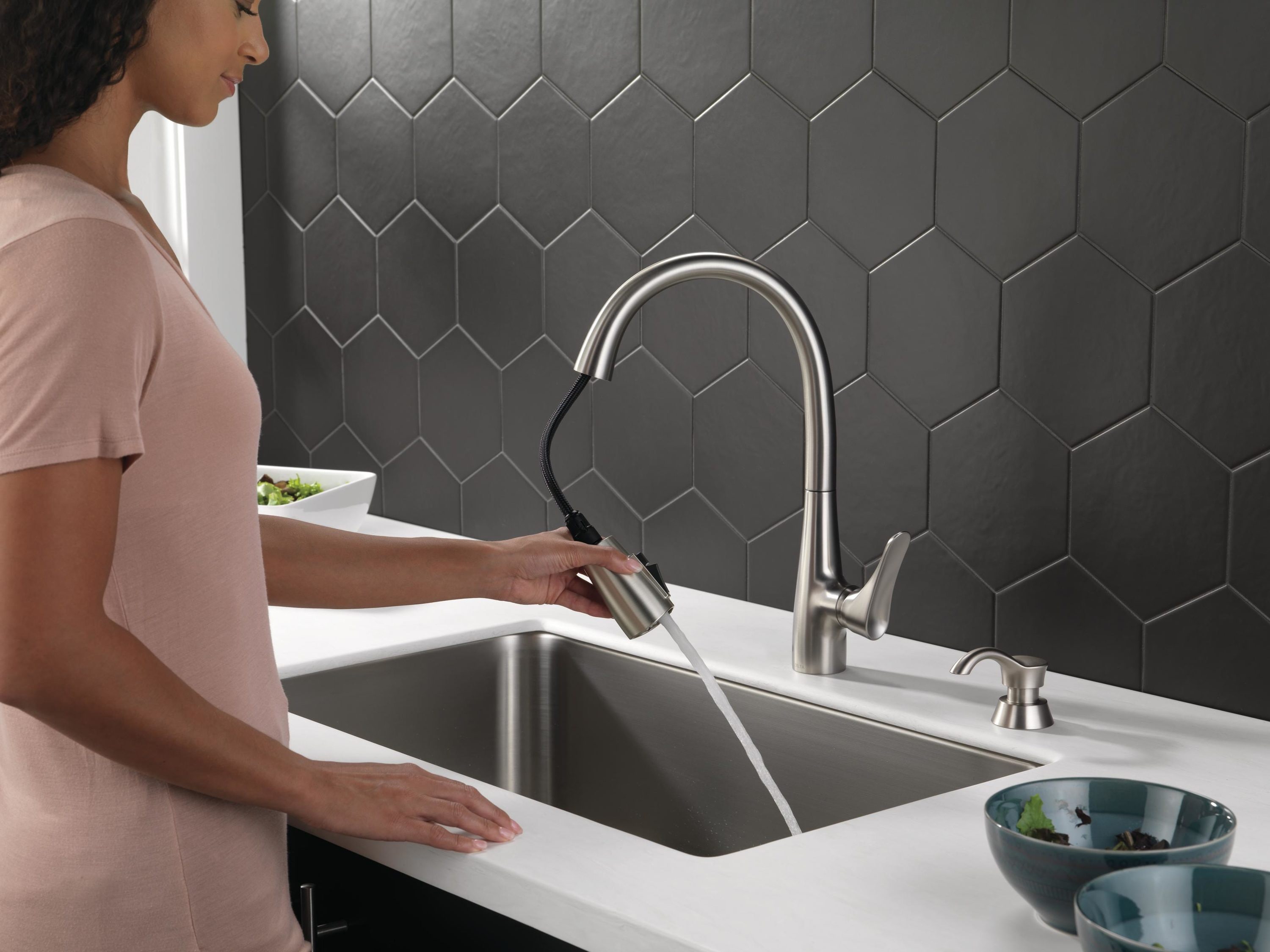 Delta 19756Z-SPSD-DST Kitchen-Faucets - View #15
