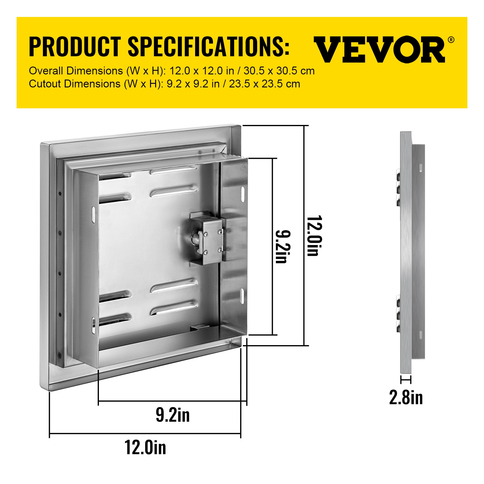 VEVOR BXGCGM30412W12H01V0 Builtin-Grill-Cabinet-Parts - View #9
