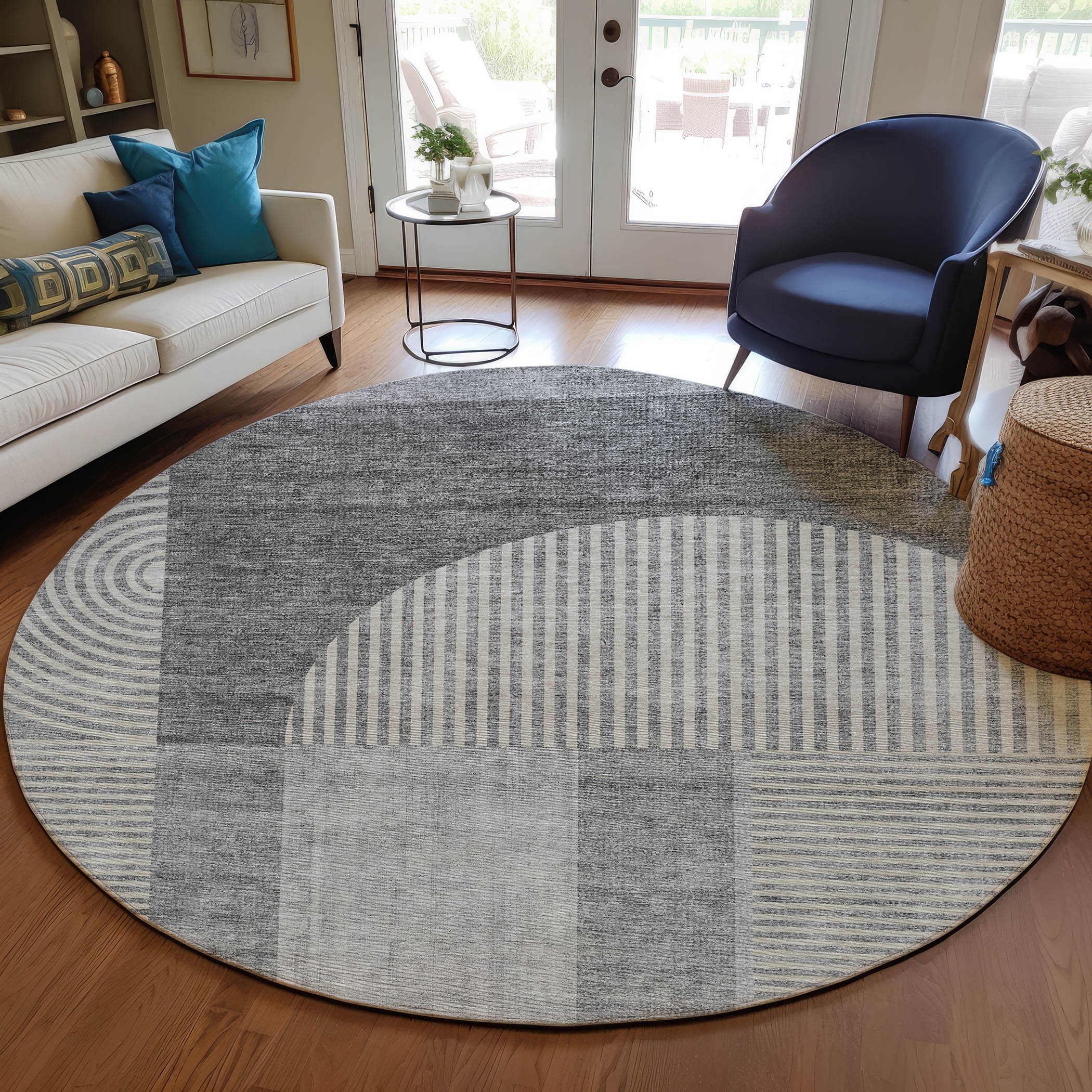 Addison Rugs ACN711GY8RO rugs - View #6