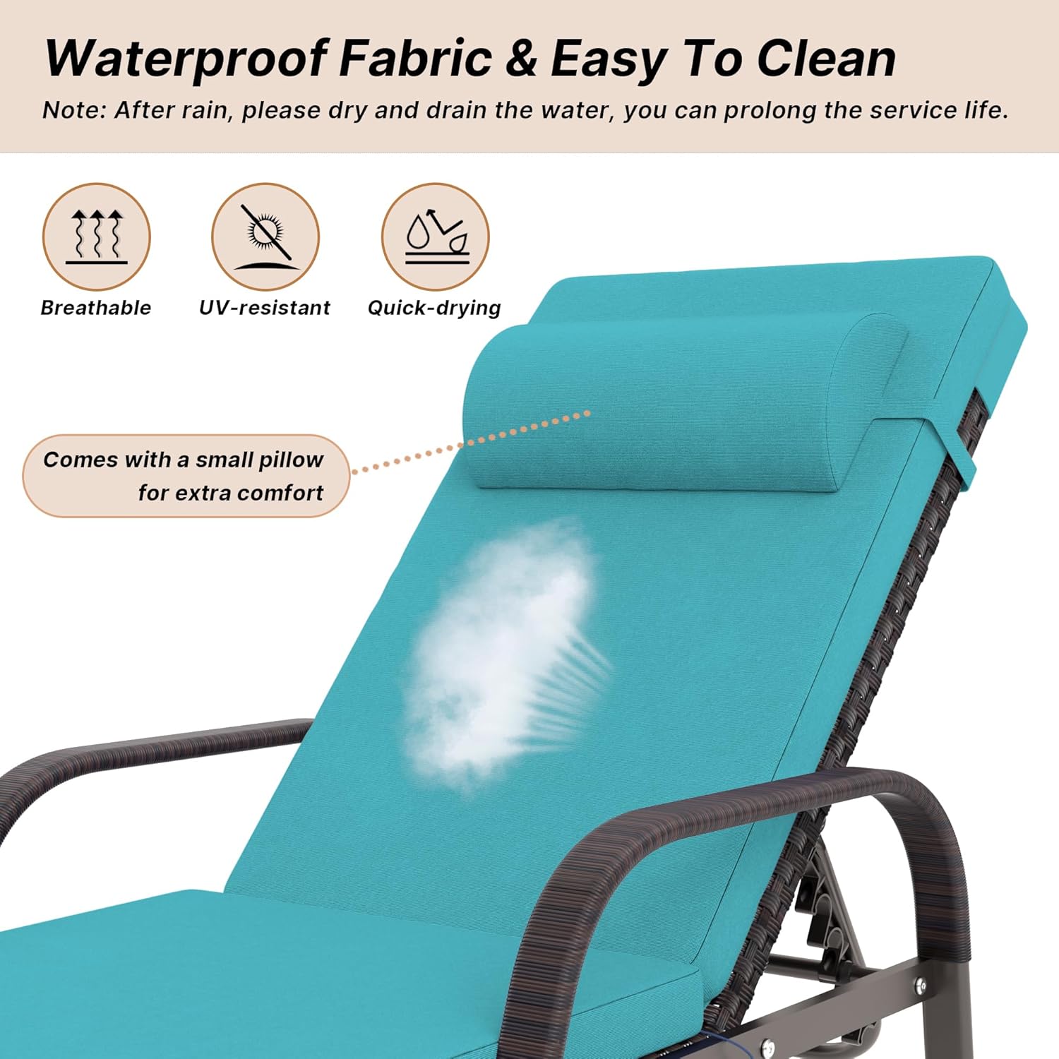 ALAULM LS-ARMTC-BLUE Chaises-Settees - View #6