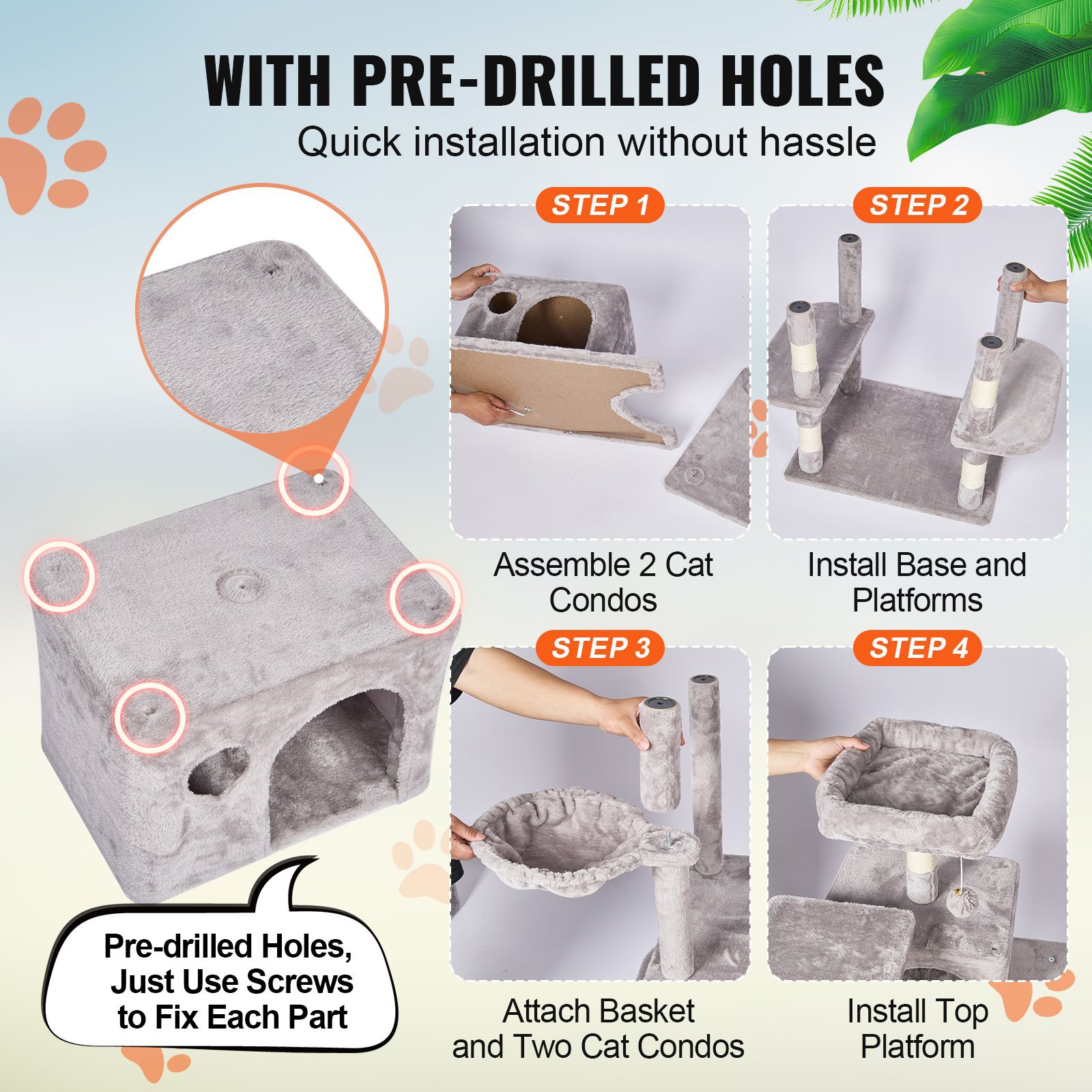 Mecale YAS-78IL8A Cat-Trees - View #7