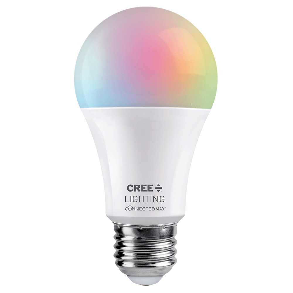 Cree Lighting Connected Max 60-Watt EQ A19 Full Spectrum Medium Base (E-26)  Dimmable Smart LED Light Bulb (3-Pack) in the General Purpose Light Bulbs  department at