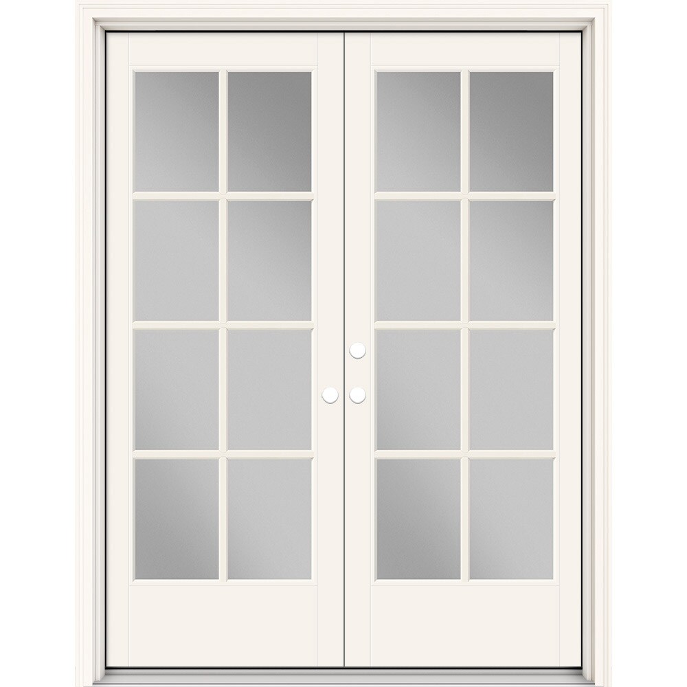 Masonite Performance Door System 60-in x 80-in x 4-9/16-in Fiberglass ...