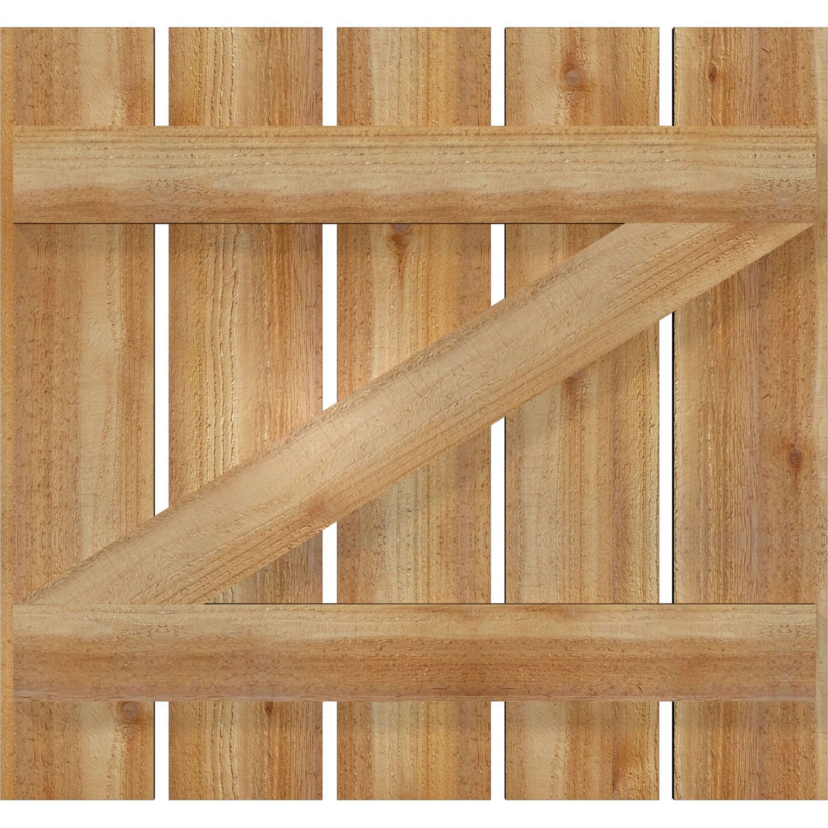 Ekena Millwork RBS06Z29X027RWR Exterior-Shutters - View #5