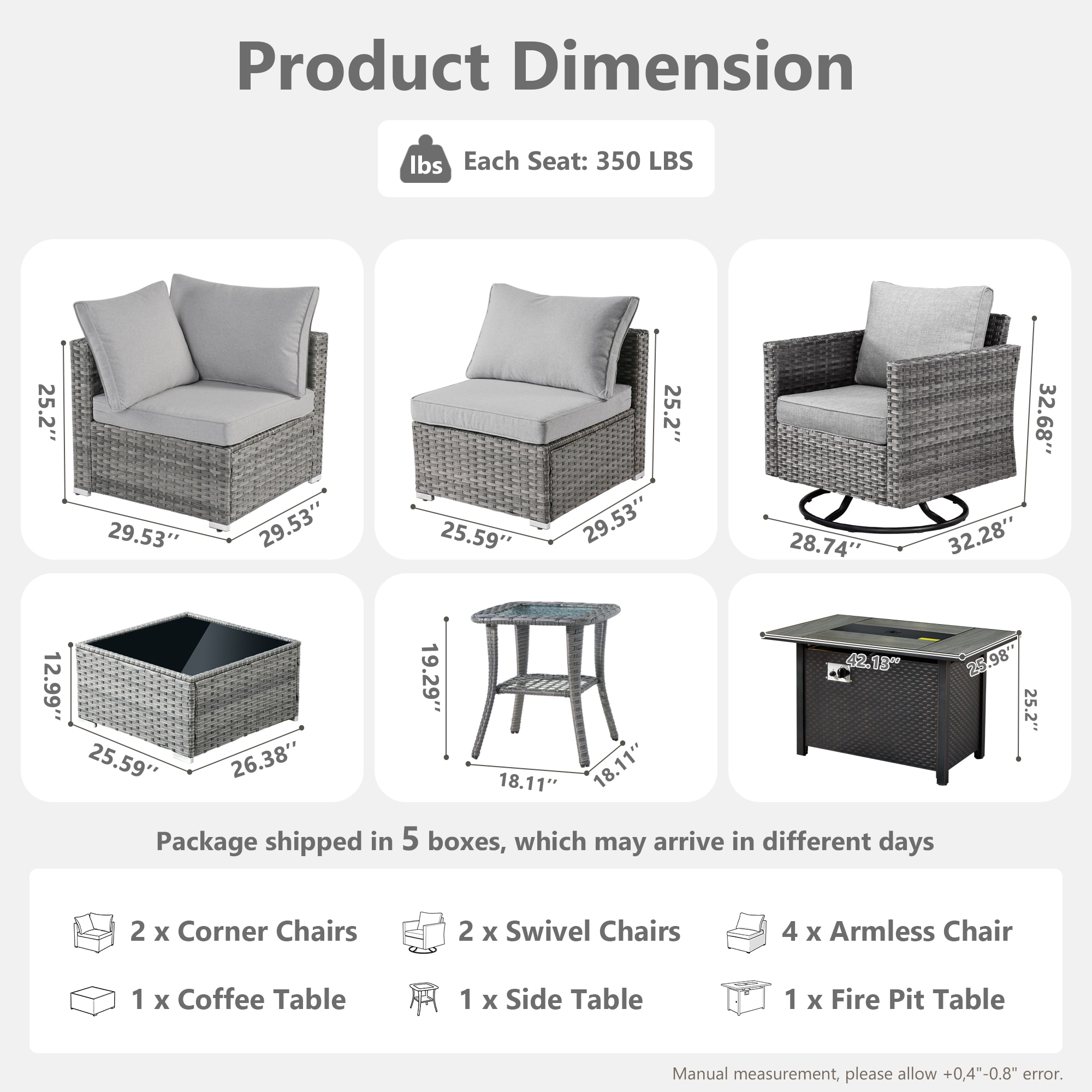 weaxty DCFP03RRS2011 Patio-Sofas-Daybeds - View #7