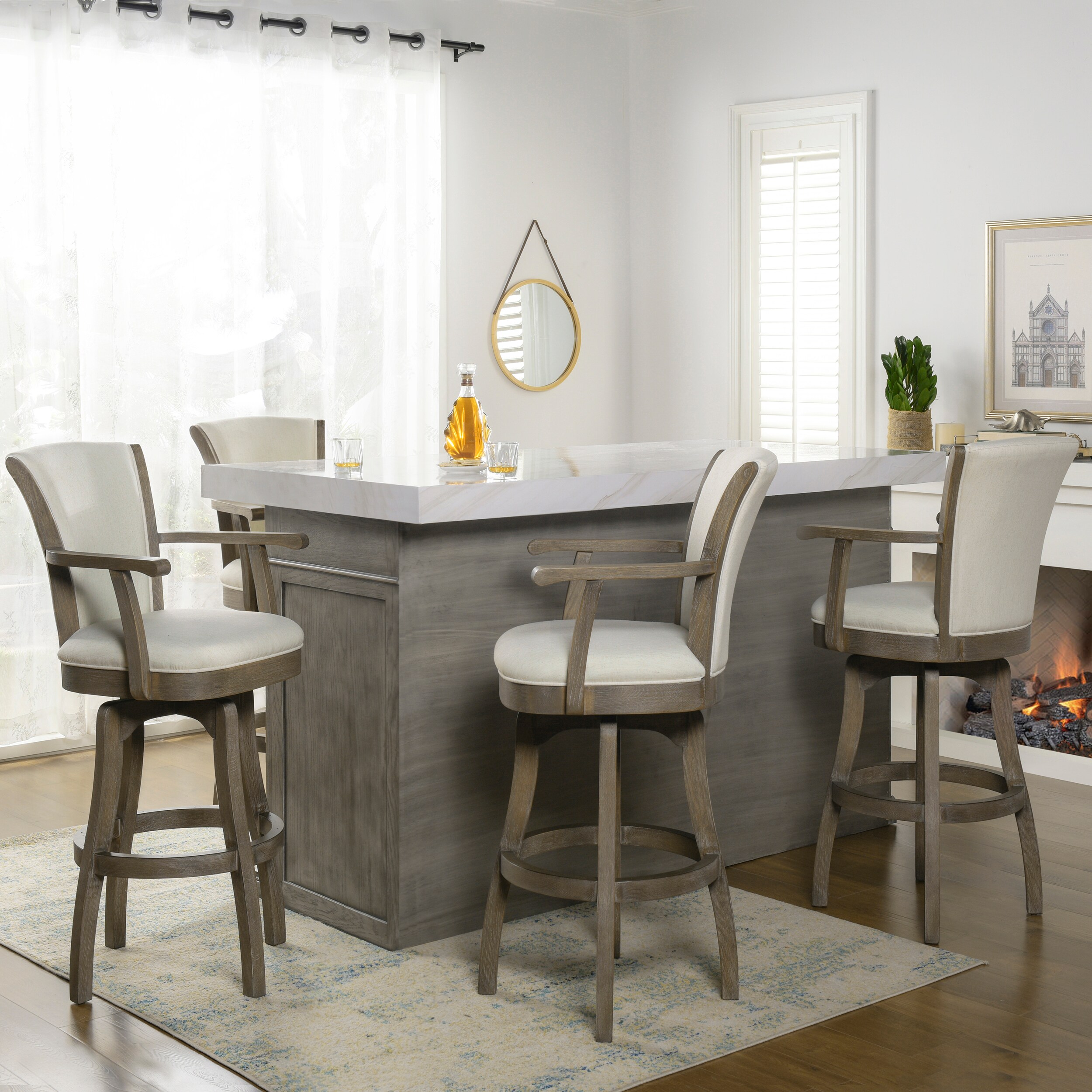 Jennifer Taylor Home 81040-MLW stools - View #3