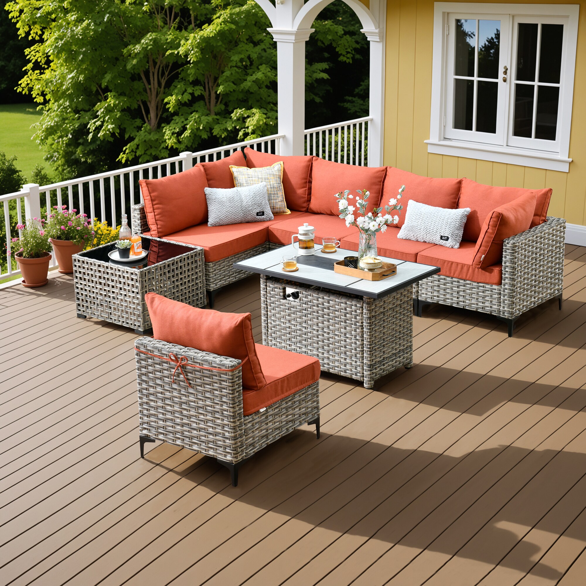 ALTRIGUS 6L-CFP-SKT80C8-AL Patio-Conversation-Sets - View #4