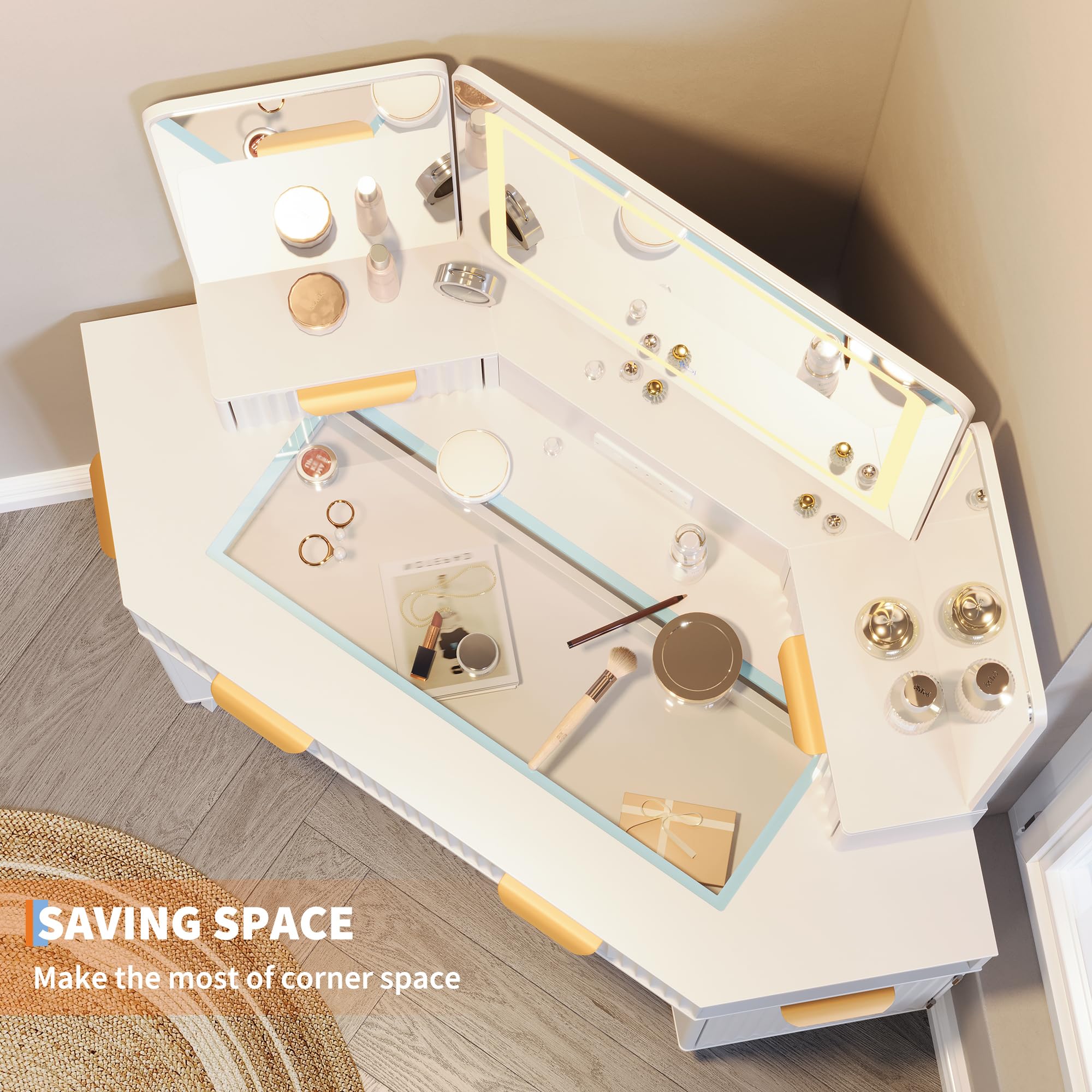IdealHouse LW-JAS-LJKT Bedroom-Vanities - View #7