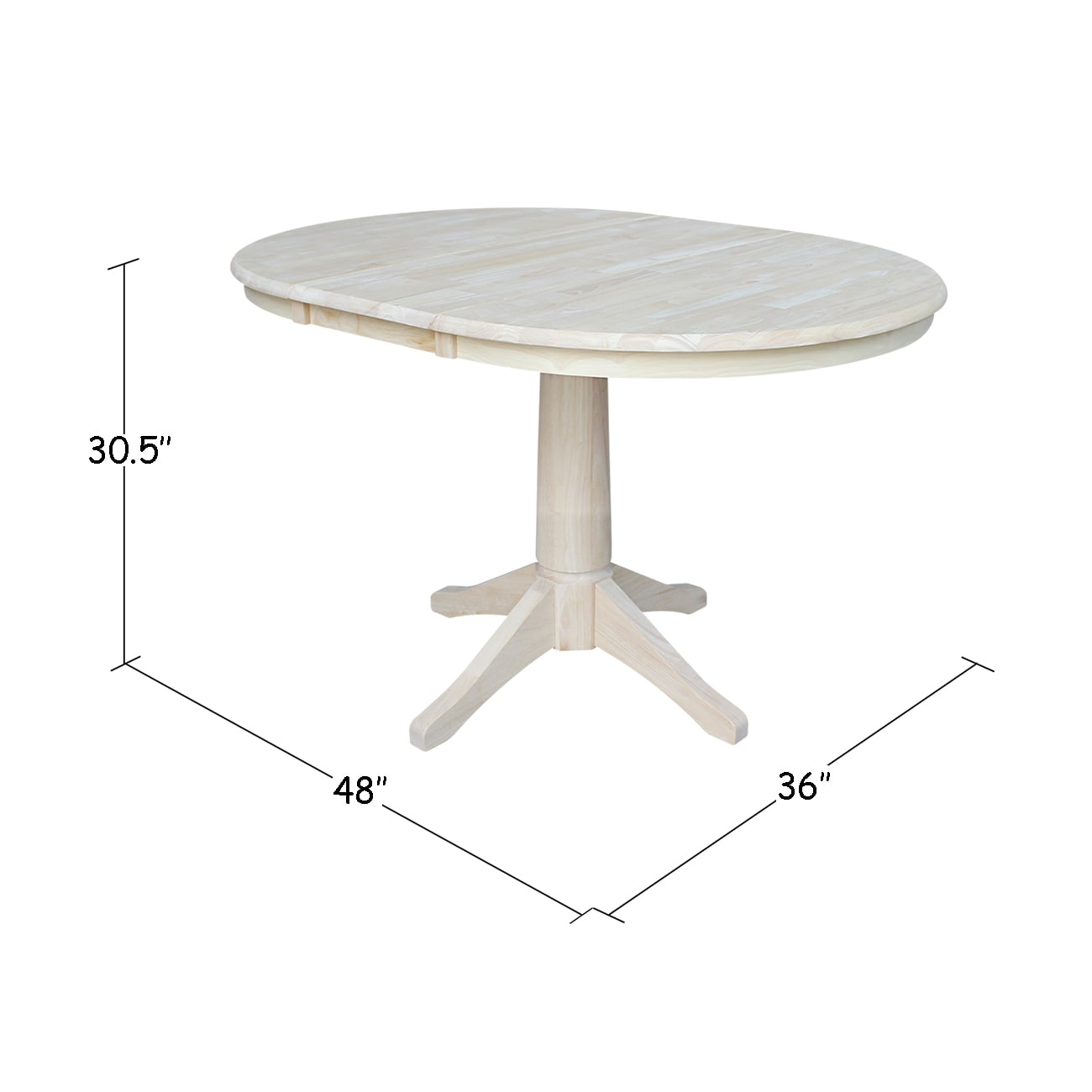 International Concepts K-36RXT-27B Dining-Tables - View #8
