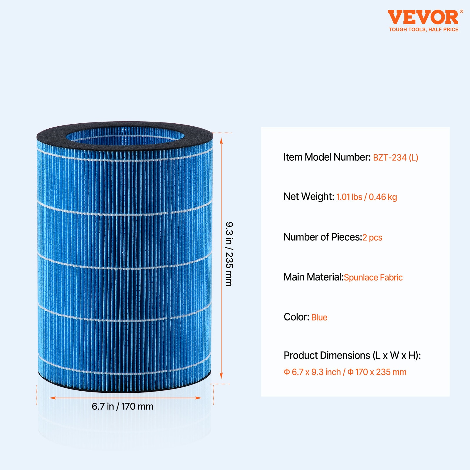 GIVIMO LW047GIVSS527 Humidifier-Replacement-Filters - View #8