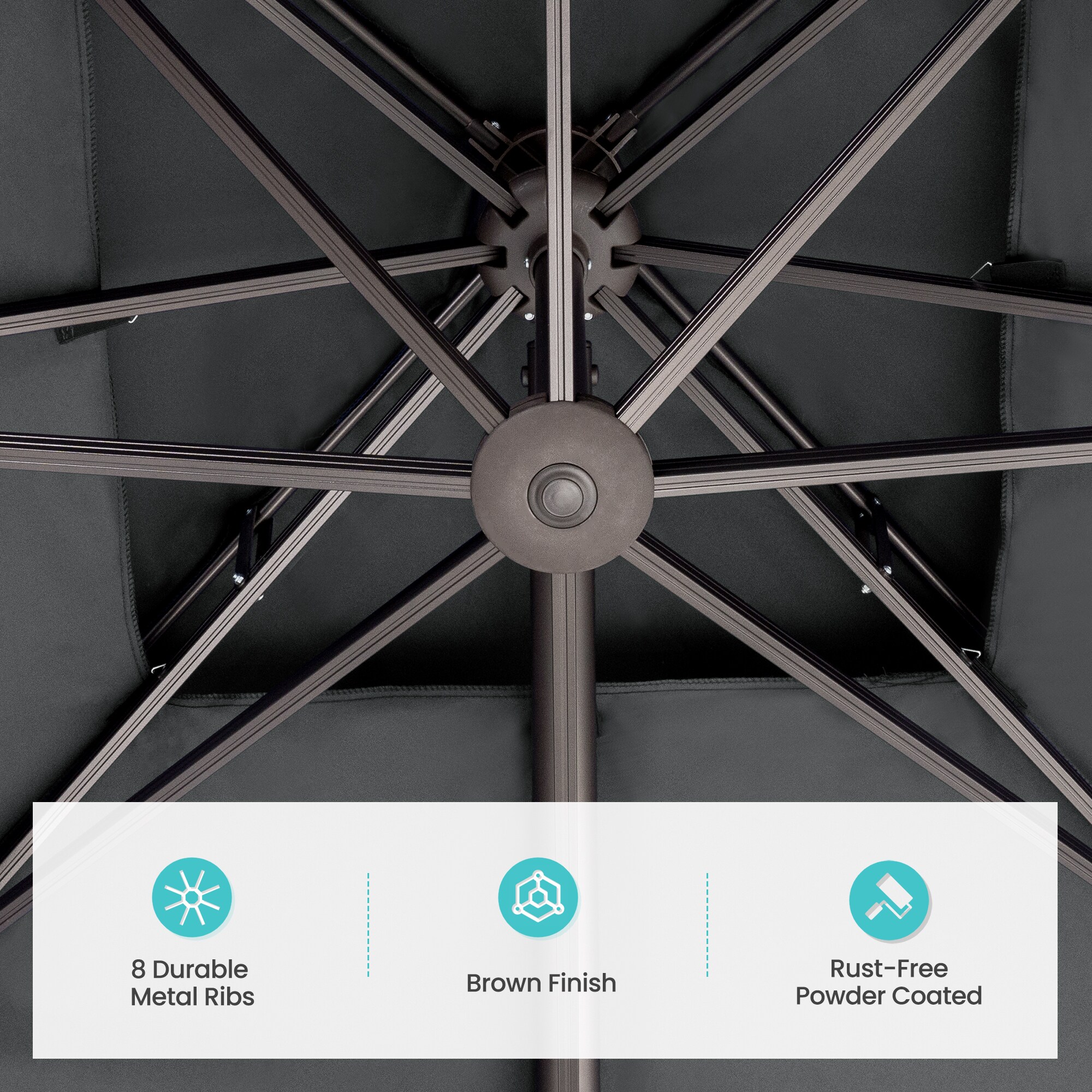 Crestlive Products CL-PU057DGY Umbrellas-2 - View #5
