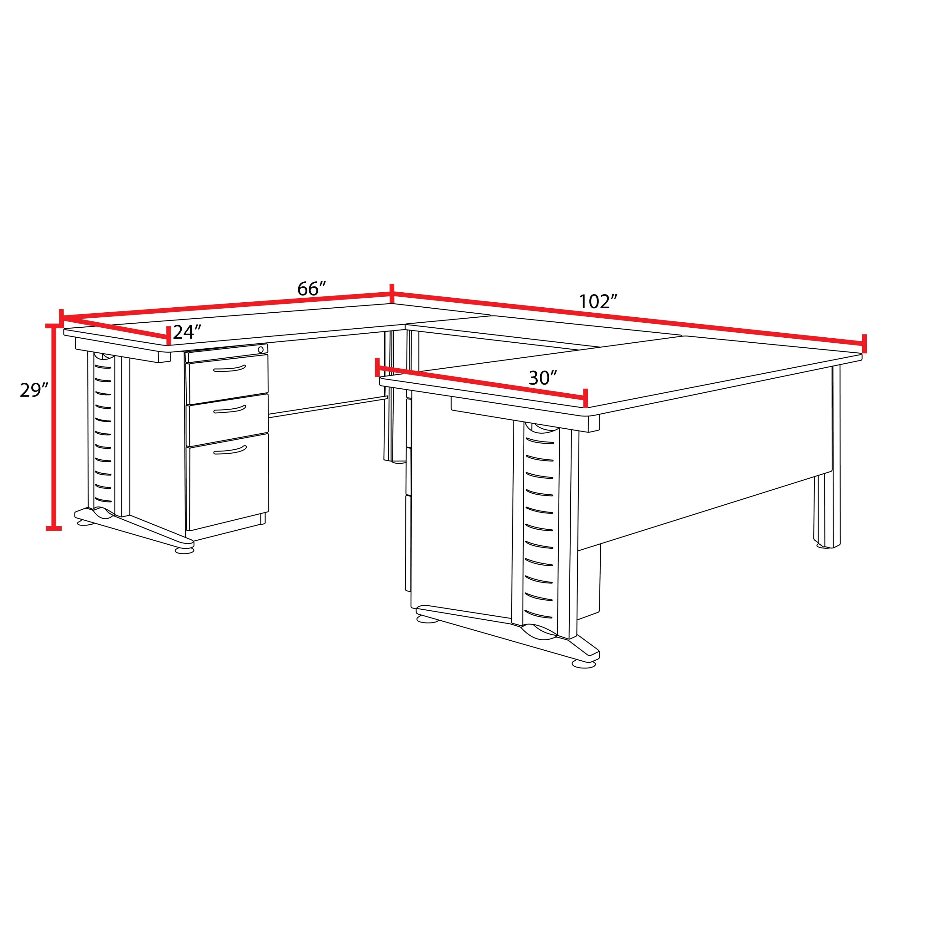 Regency MUD663048PL desks - View #8