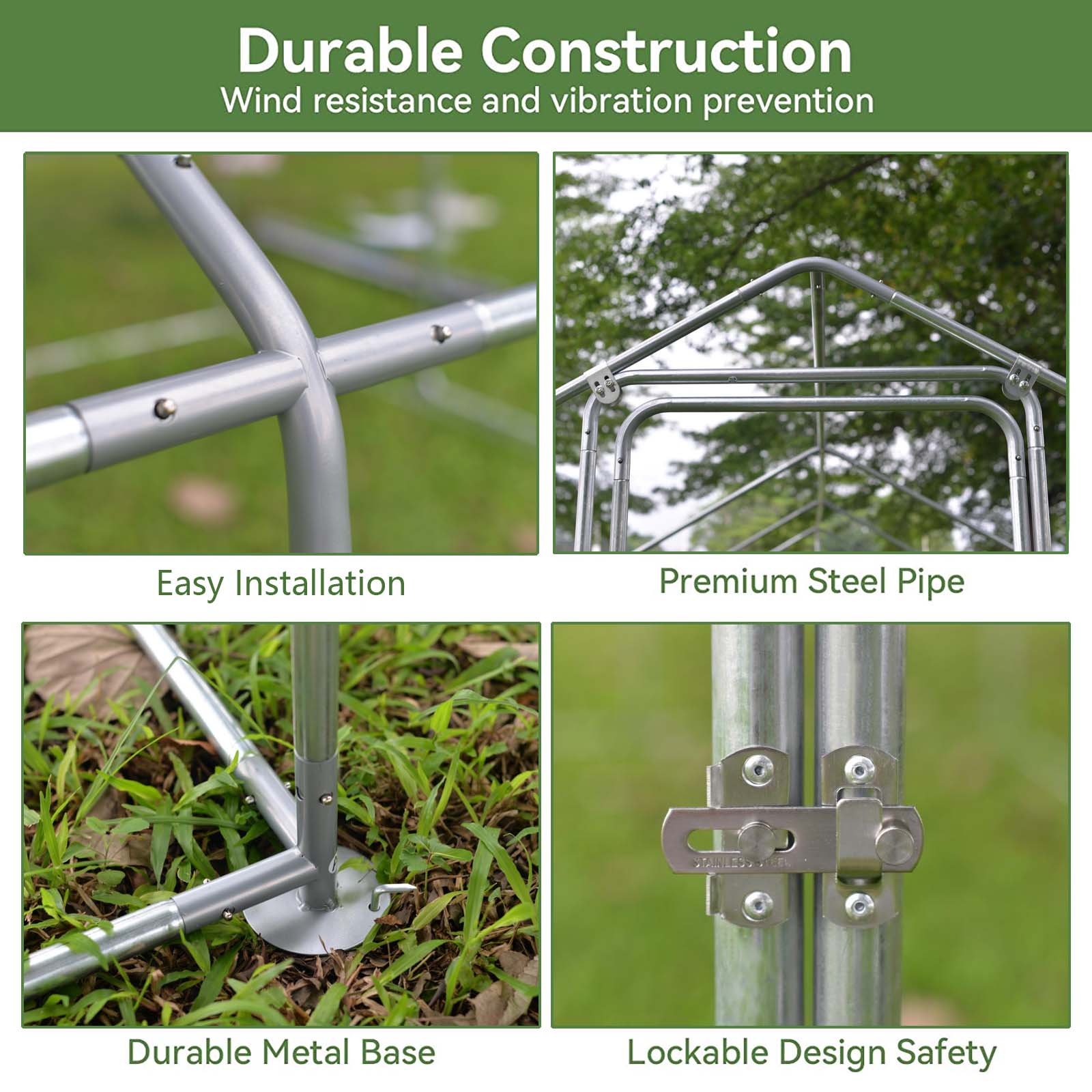 LOVMOR SF-Y-JL-2M-501D Chicken-Coops-Rabbit-Hutches - View #5