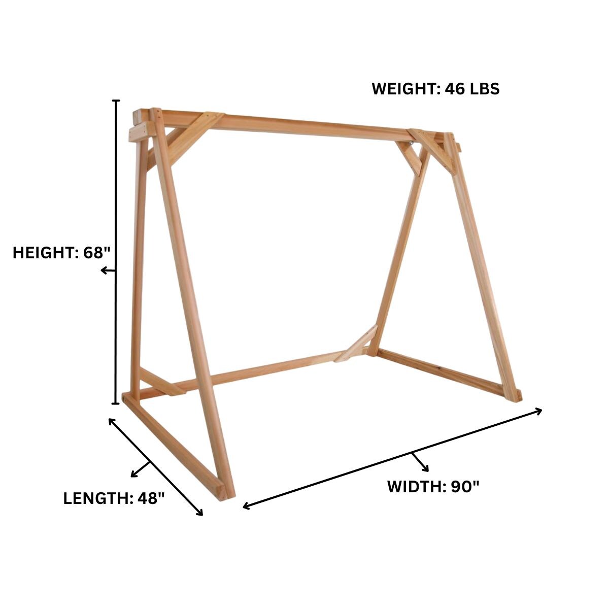 All Things Cedar AF90 Swing-Gliders - View #4
