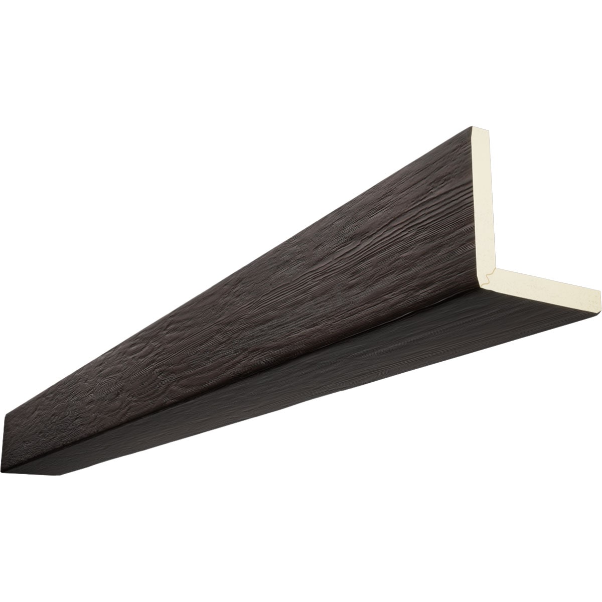 Ekena Millwork BMRS2C0060X060X096ZM 1-in x 6-in x 8-ft Mahogany Finished Urethane L-Shaped Decorative Beam